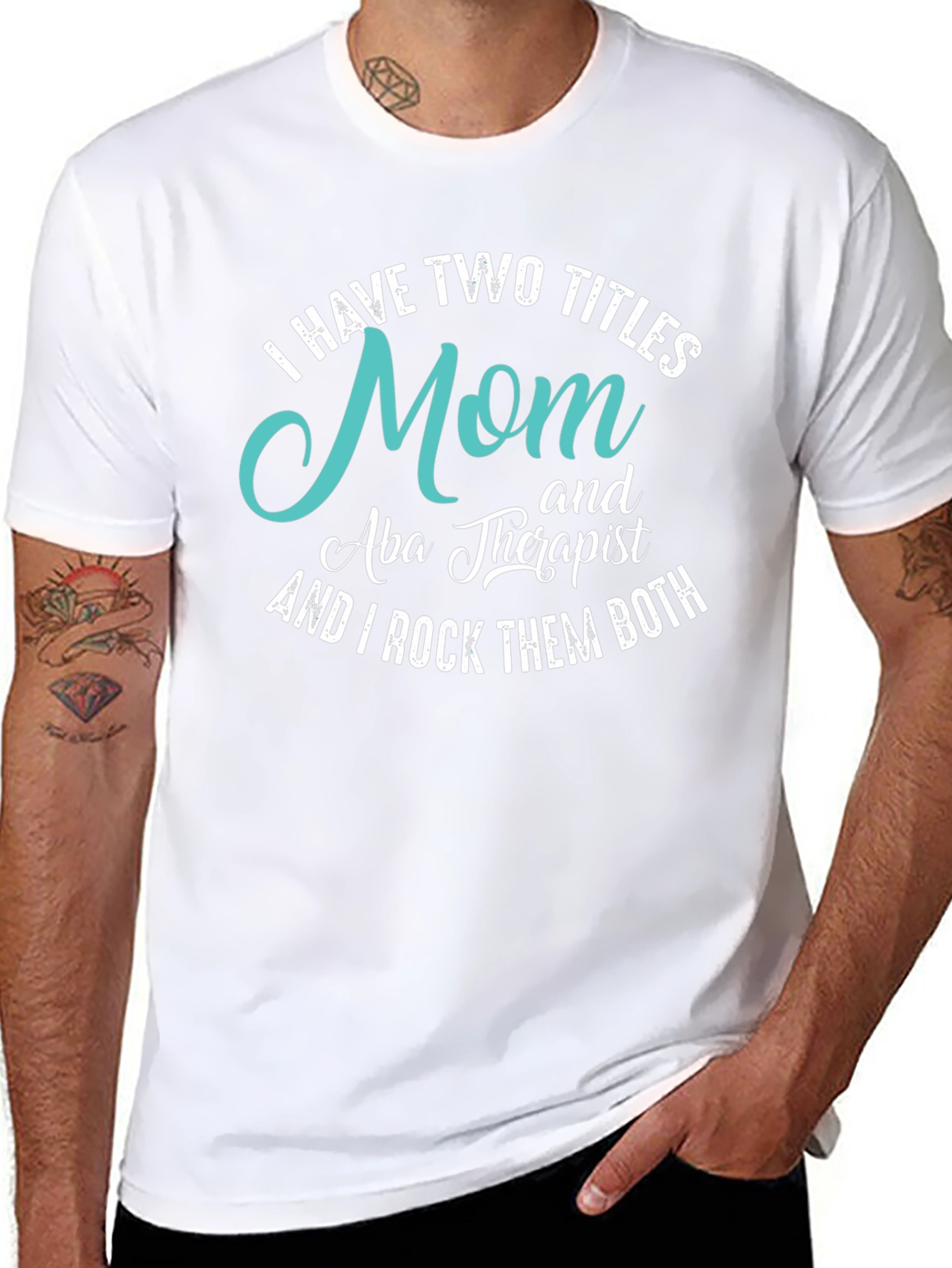 Mom & Aba Therapist T-Shirt