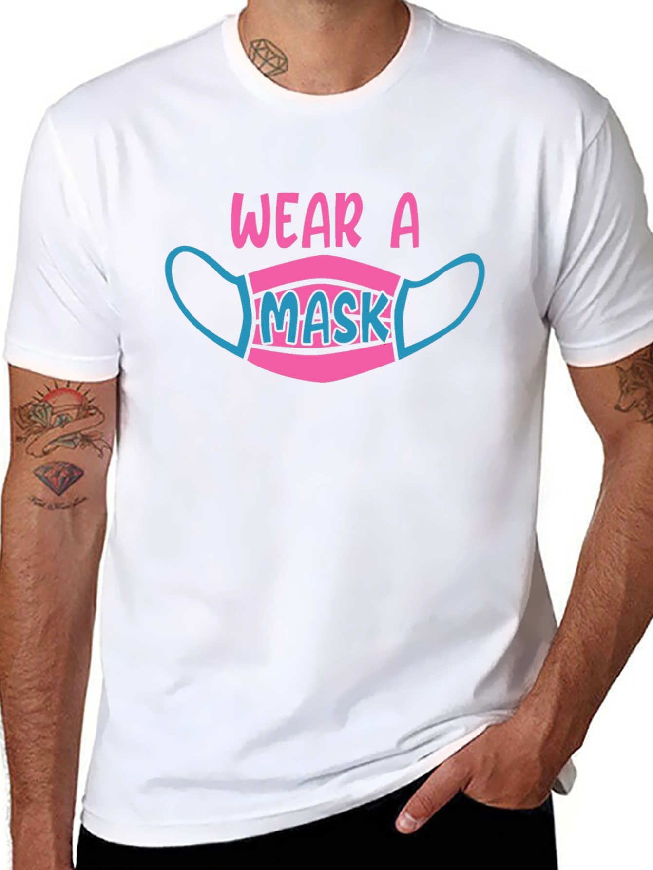 Wear a Mask T-Shirt - Stay Safe & Stylish