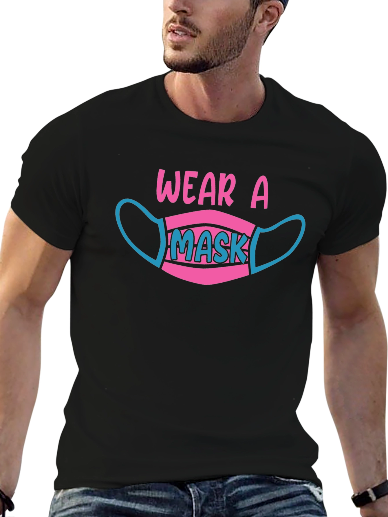 Wear a Mask T-Shirt - Stay Safe & Stylish