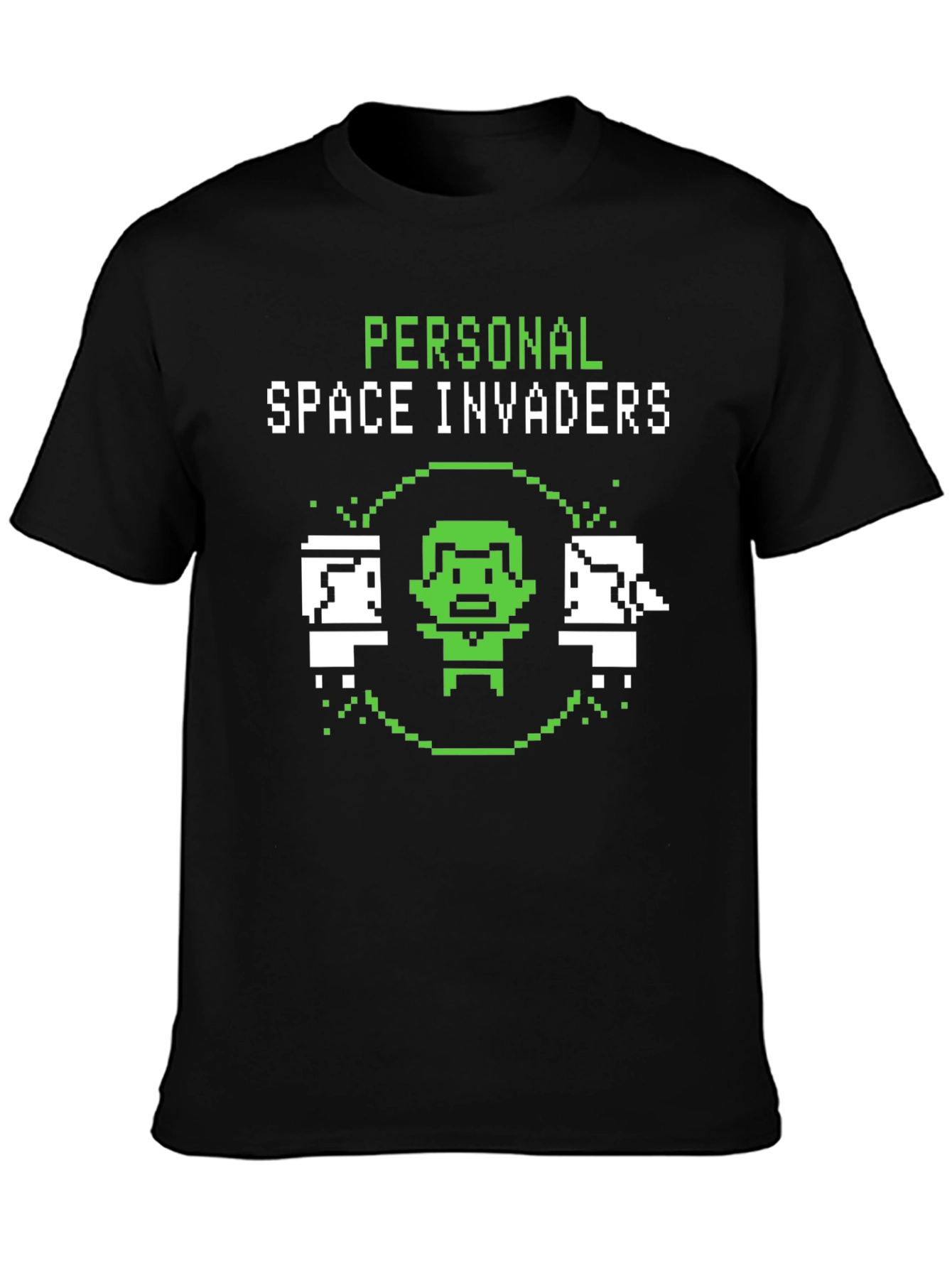 Personal Space Invaders Graphic Tee
