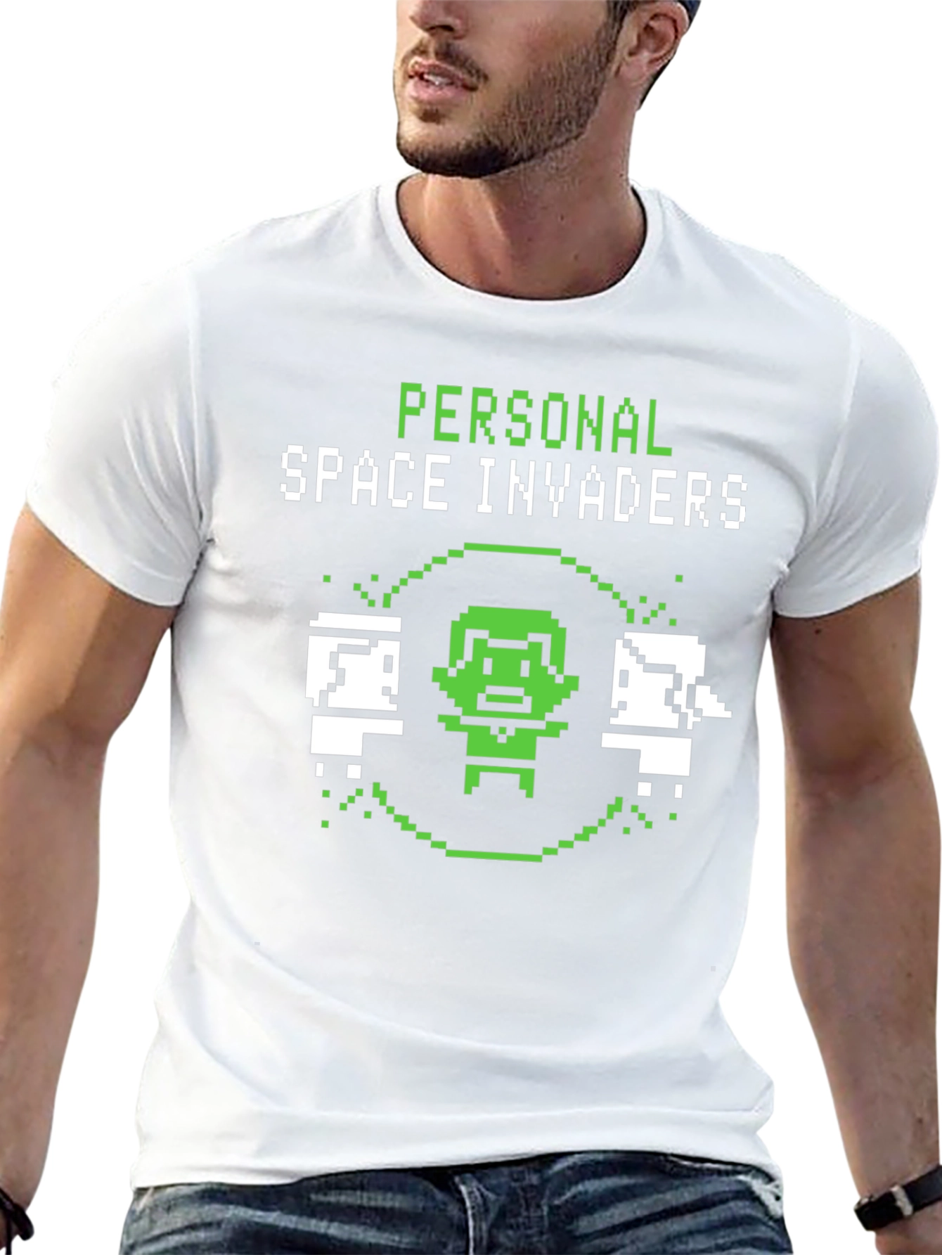 Personal Space Invaders Graphic Tee