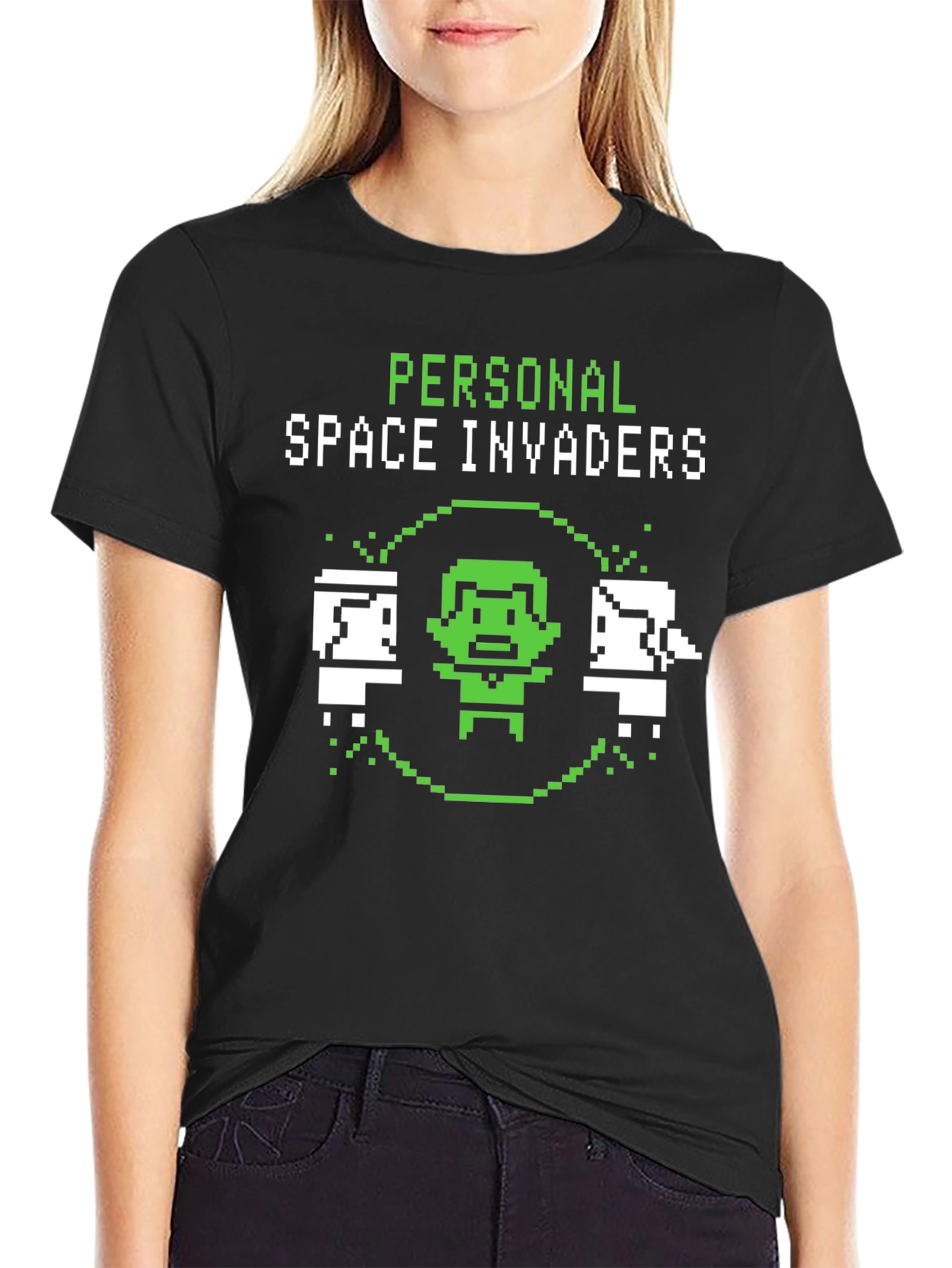 Personal Space Invaders Graphic Tee