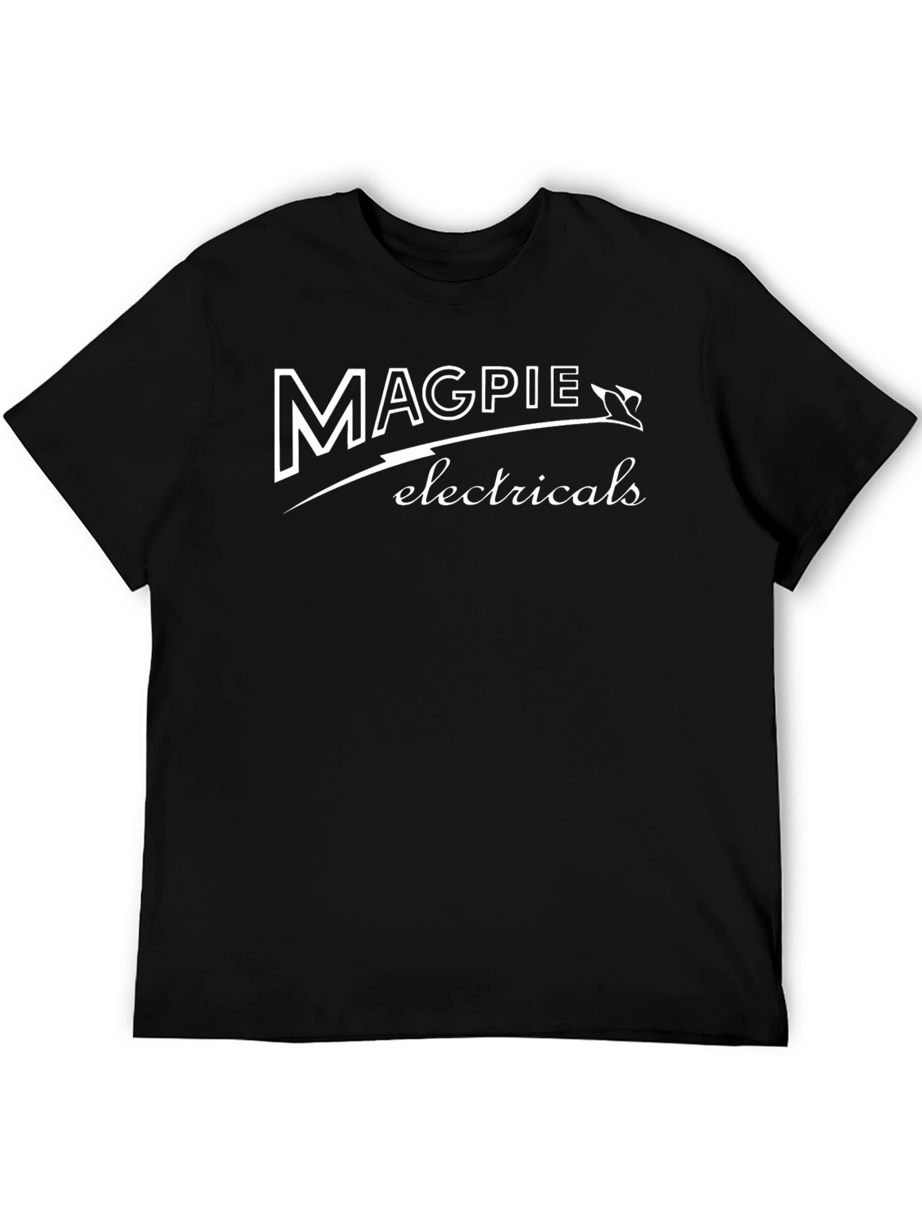 Magpie Electricals Black Graphic T-Shirt