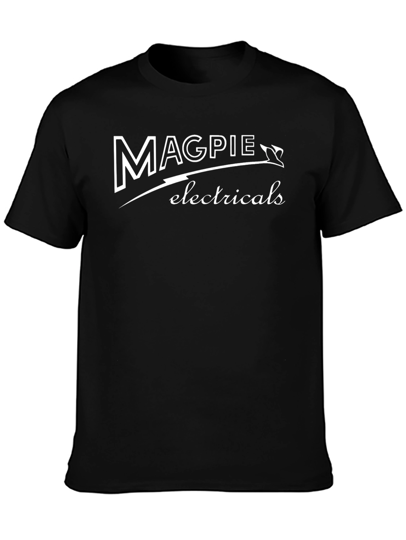 Magpie Electricals Black Graphic T-Shirt