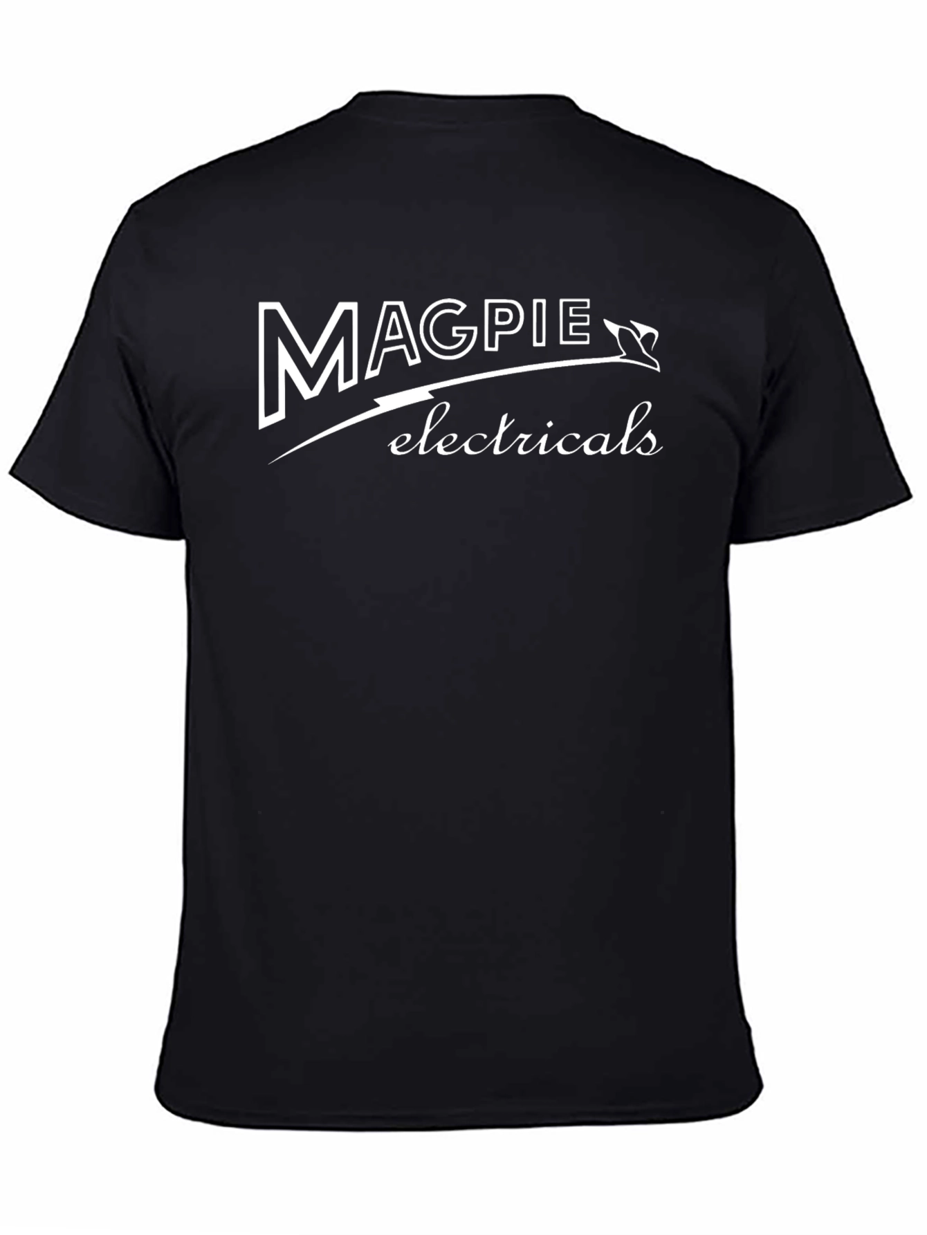 Magpie Electricals Black Graphic T-Shirt