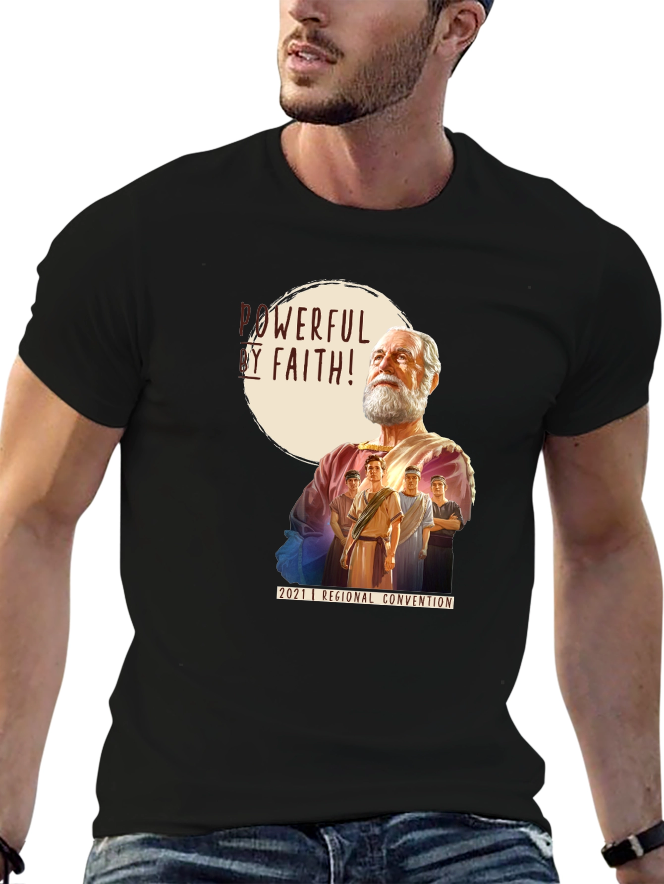 Powerful By Faith 2021 Regional Convention T-Shirt