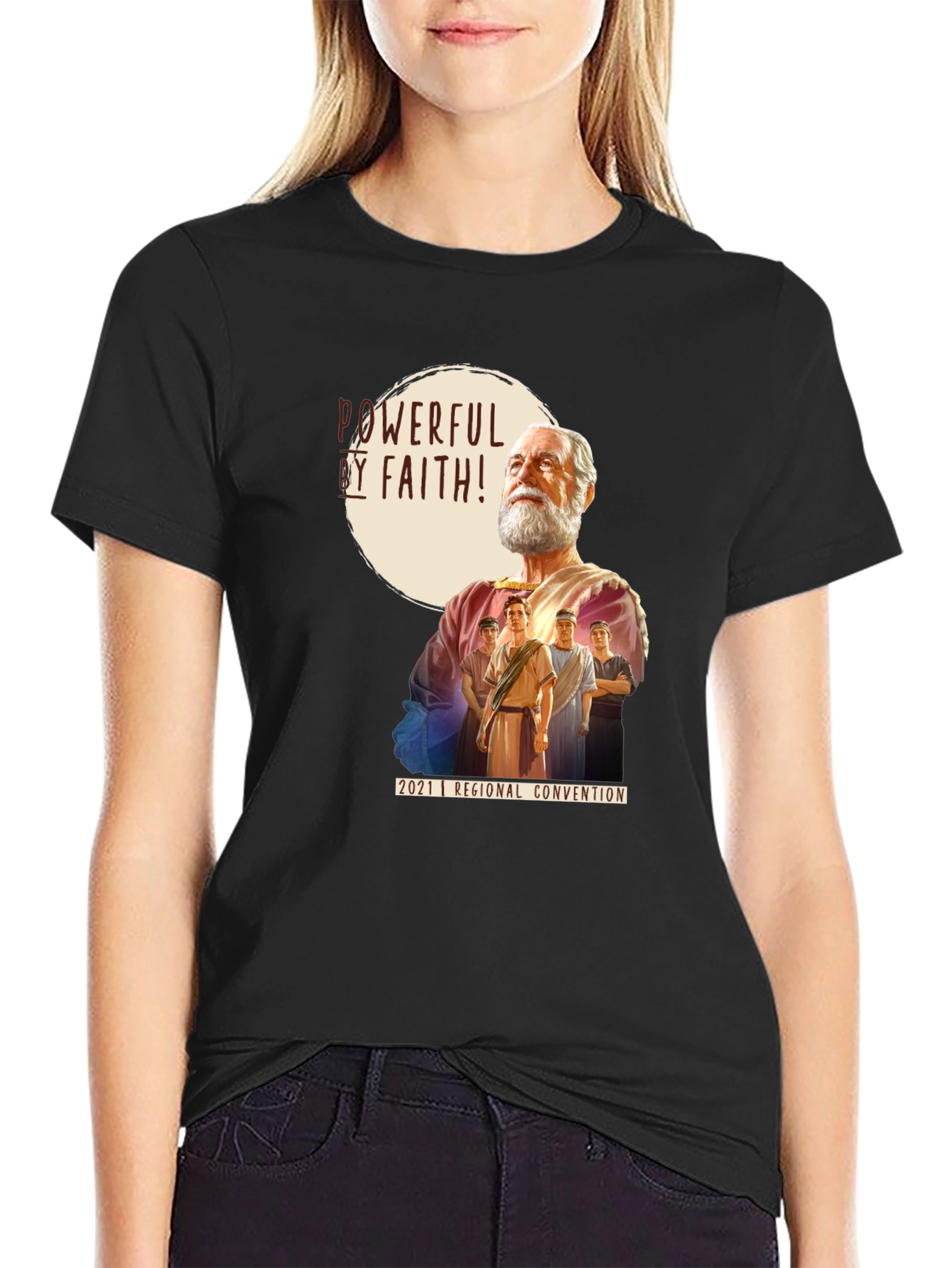 Powerful By Faith 2021 Regional Convention T-Shirt