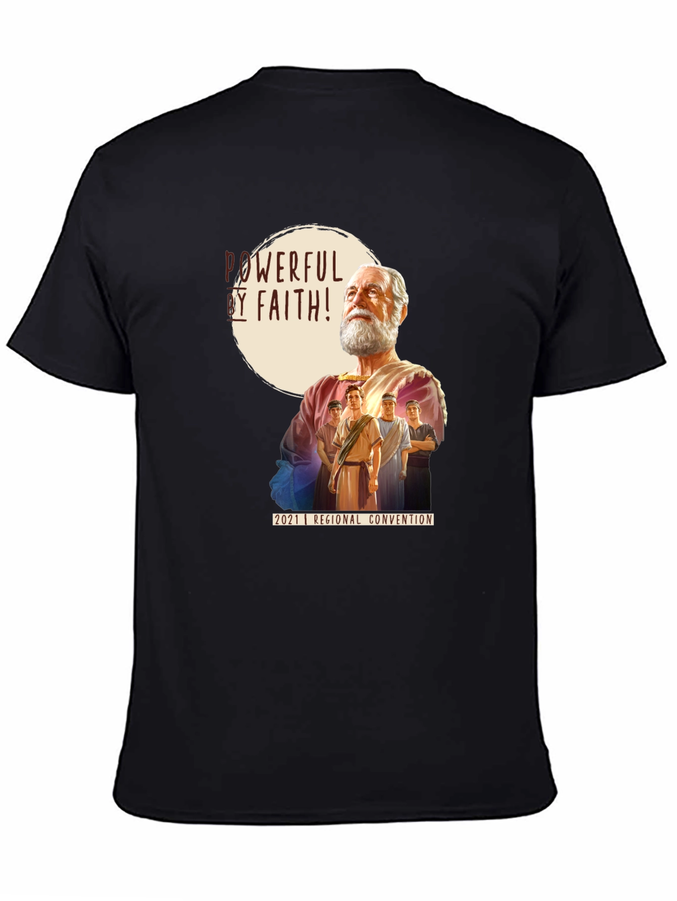 Powerful By Faith 2021 Regional Convention T-Shirt