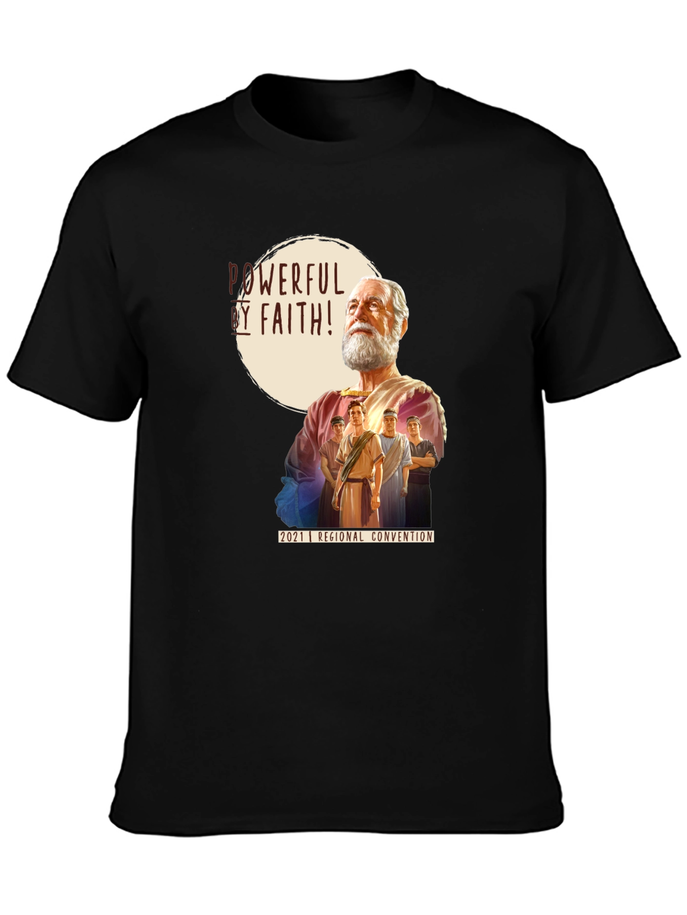 Powerful By Faith 2021 Regional Convention T-Shirt