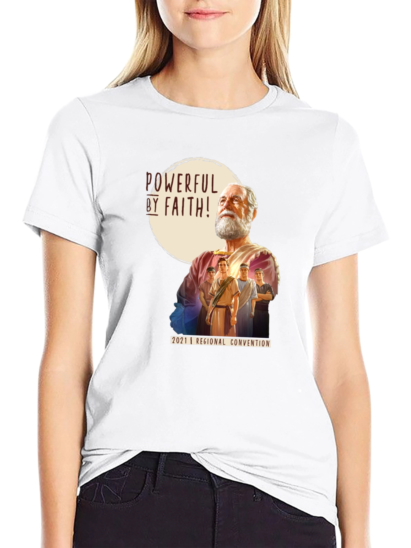 Powerful By Faith 2021 Regional Convention T-Shirt