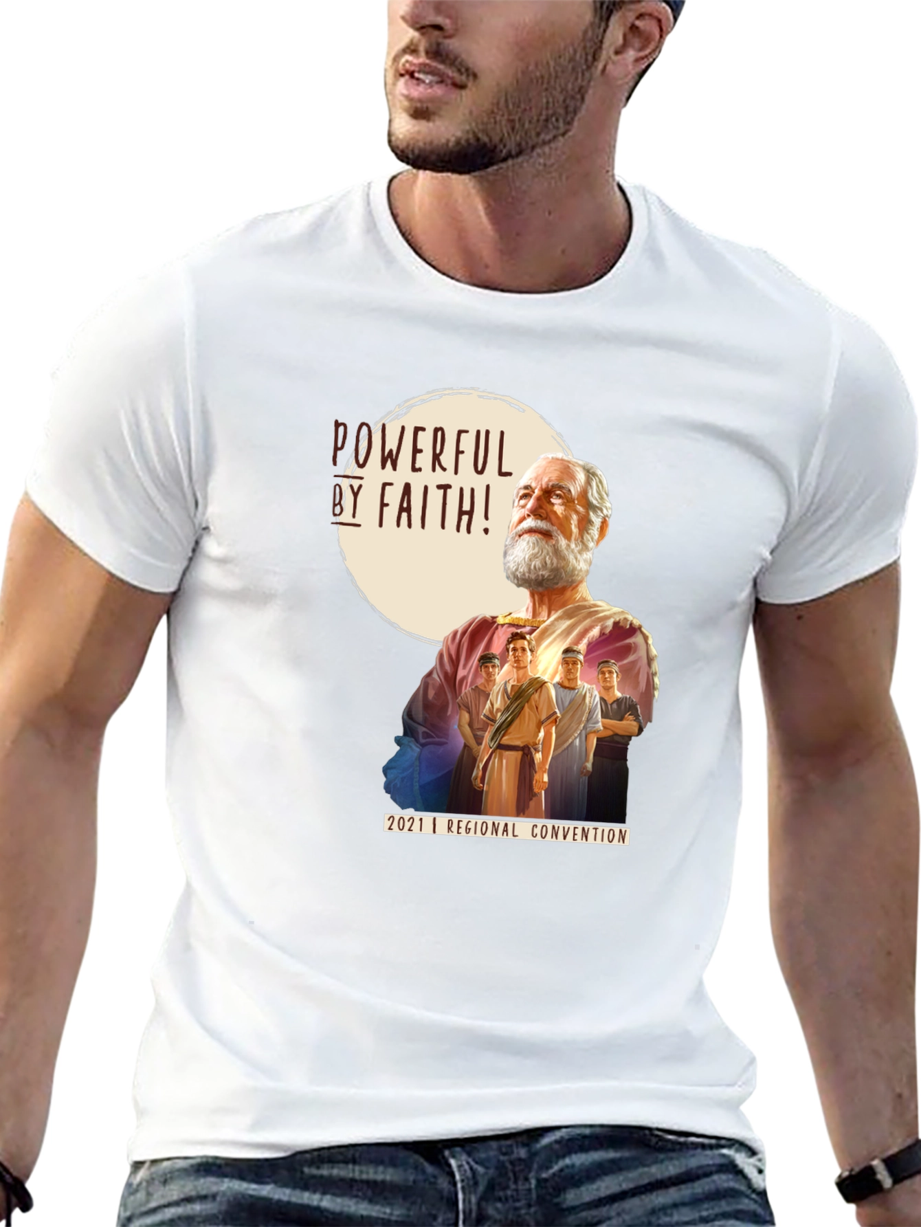 Powerful By Faith 2021 Regional Convention T-Shirt