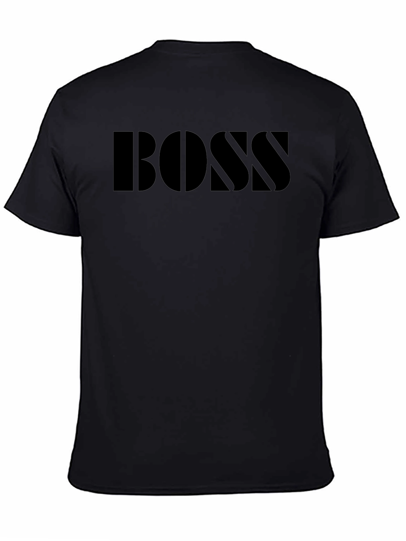 BOSS Graphic Tee - Mens Black T-Shirt