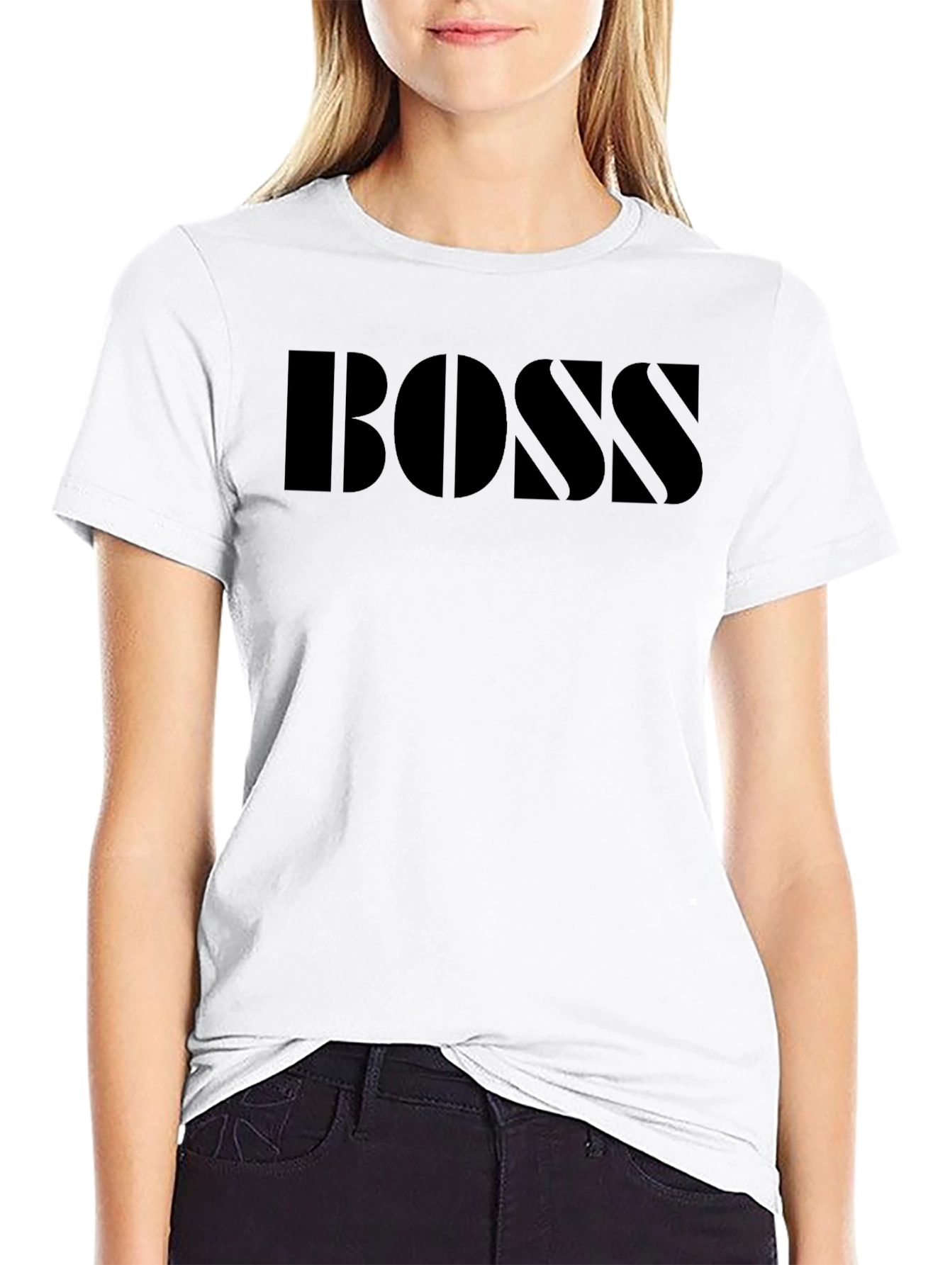 BOSS Graphic Tee - Mens Black T-Shirt