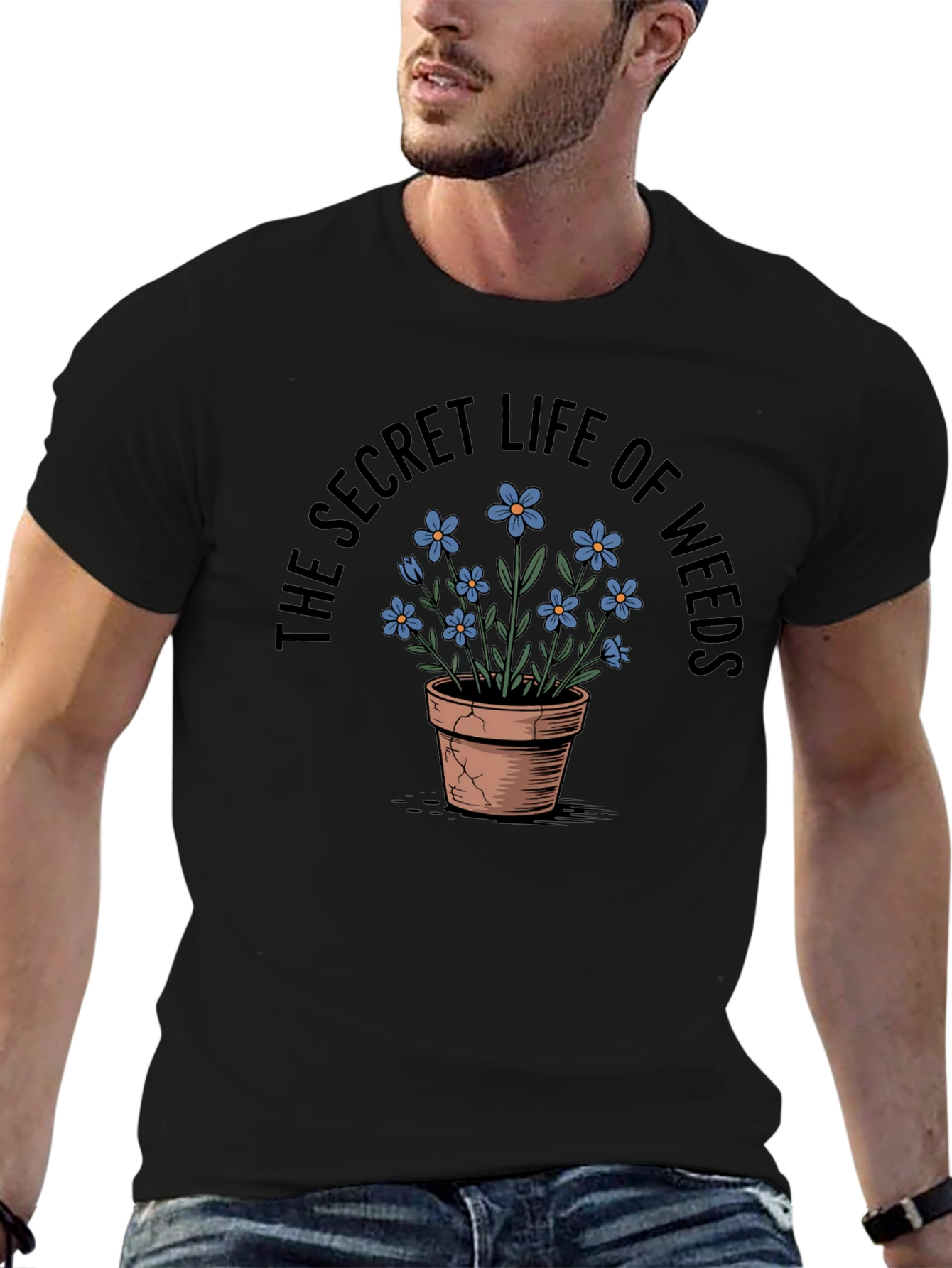 Secret Life of Weeds Graphic T-Shirt