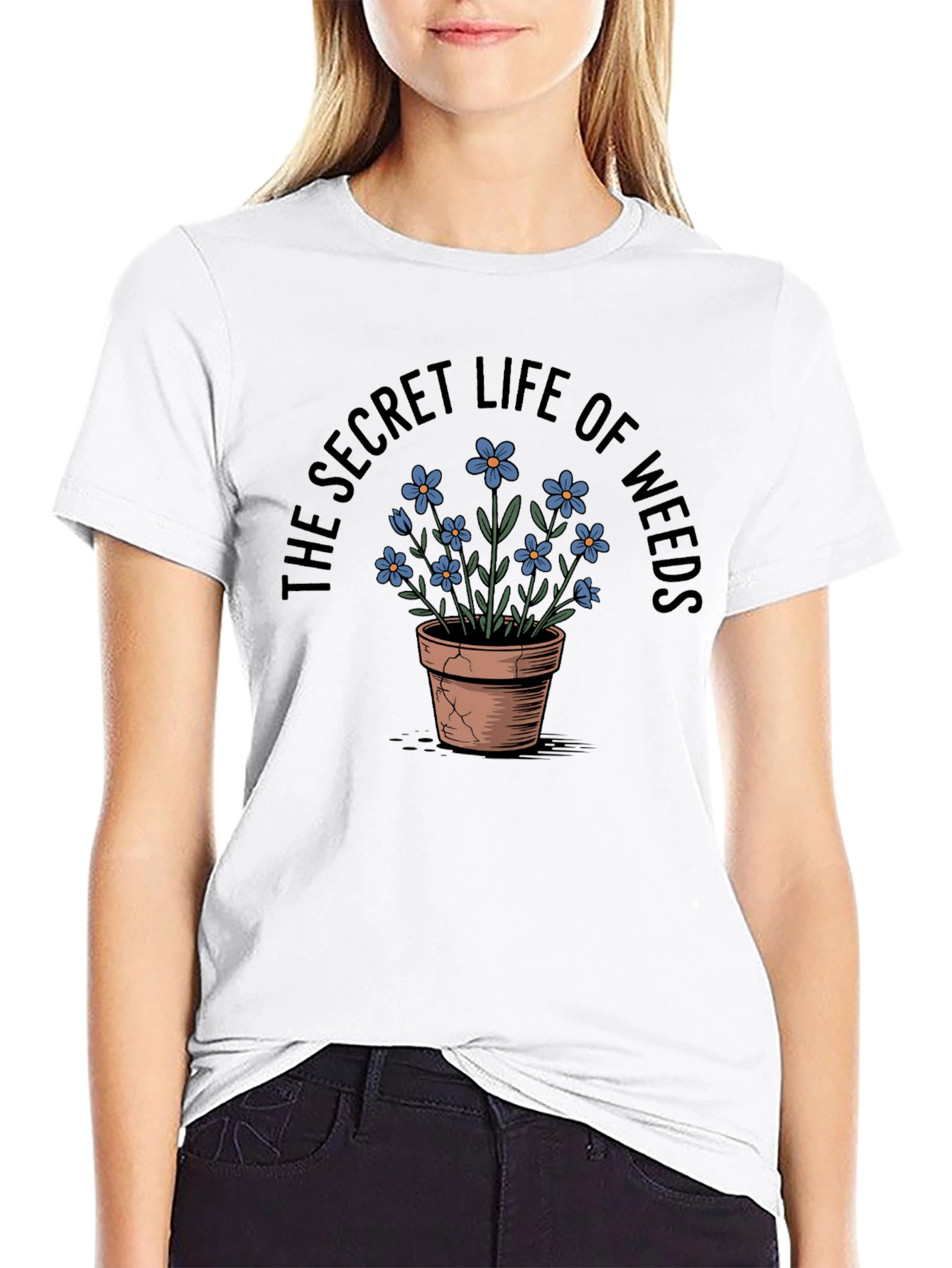 Secret Life of Weeds Graphic T-Shirt
