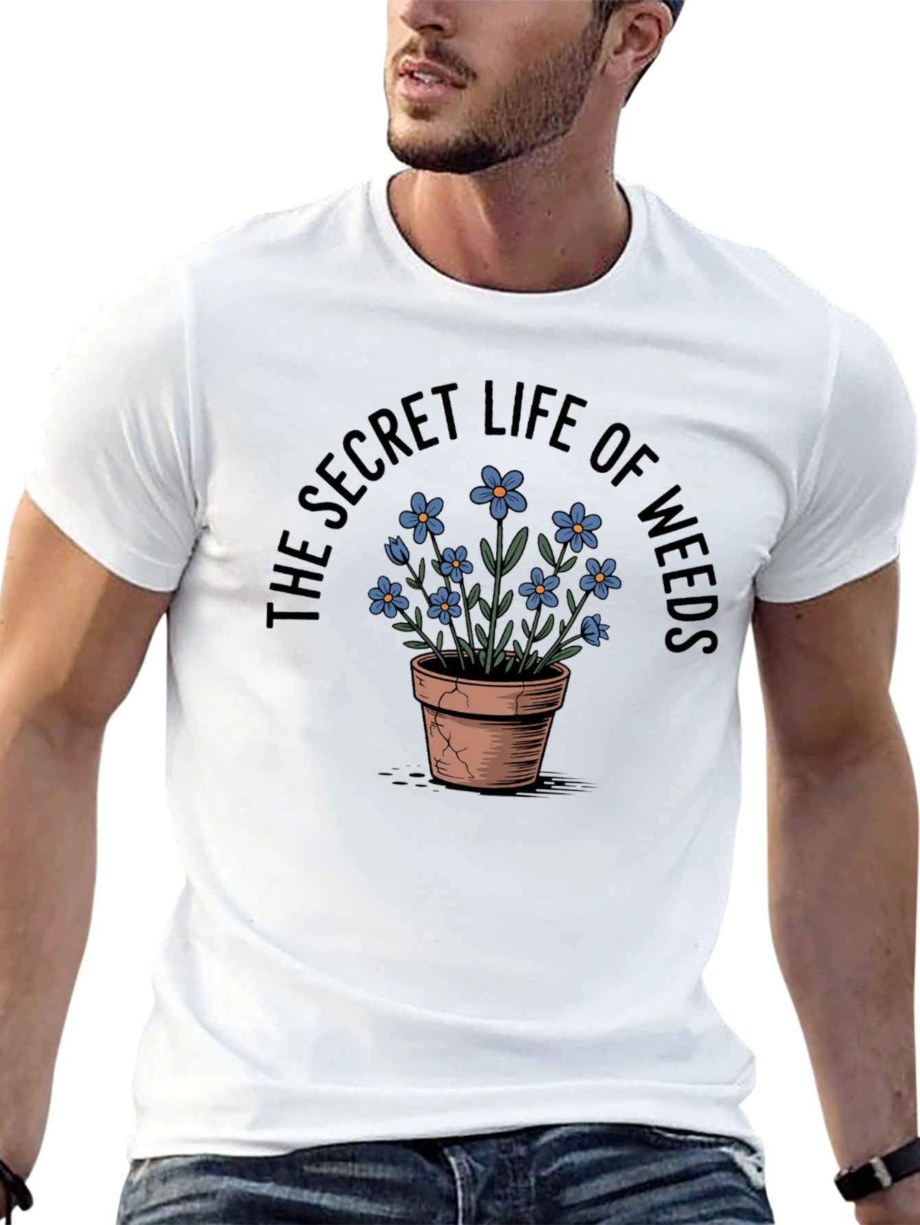 Secret Life of Weeds Graphic T-Shirt