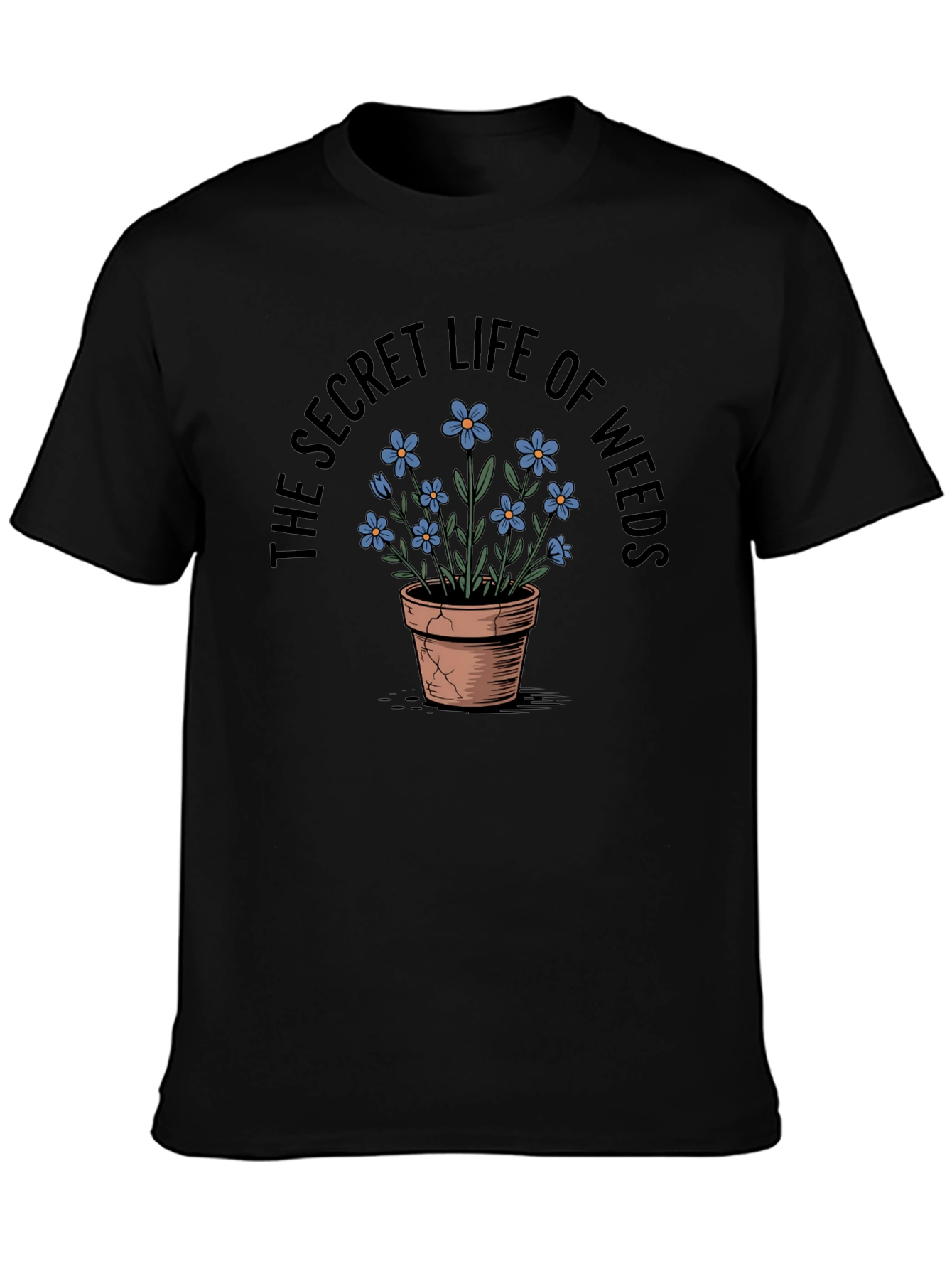 Secret Life of Weeds Graphic T-Shirt