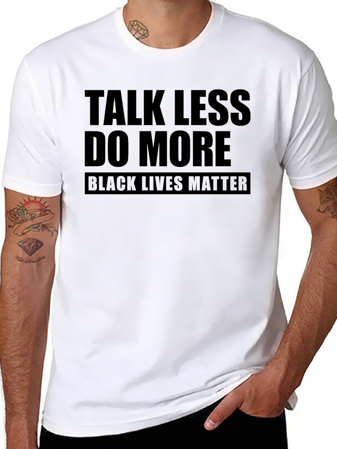 Talk Less Do More Black Lives Matter T-Shirt