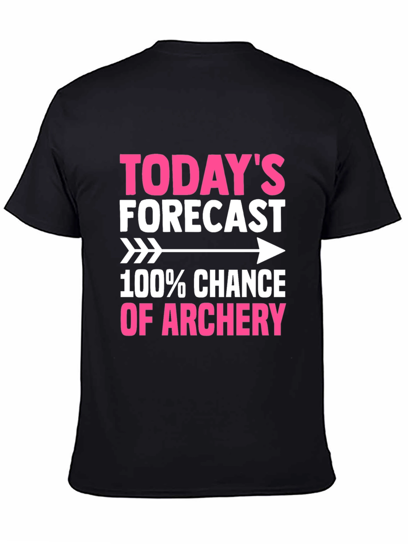 Archery Forecast T-Shirt: 100% Chance