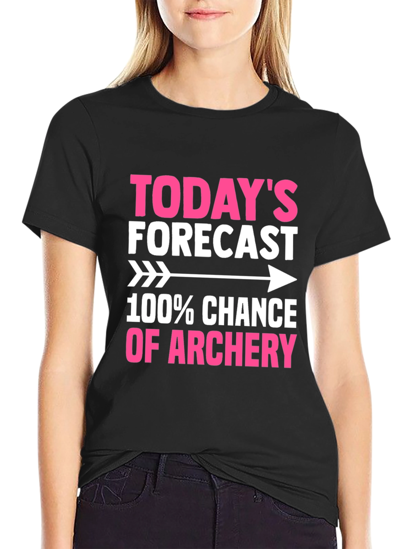 Archery Forecast T-Shirt: 100% Chance