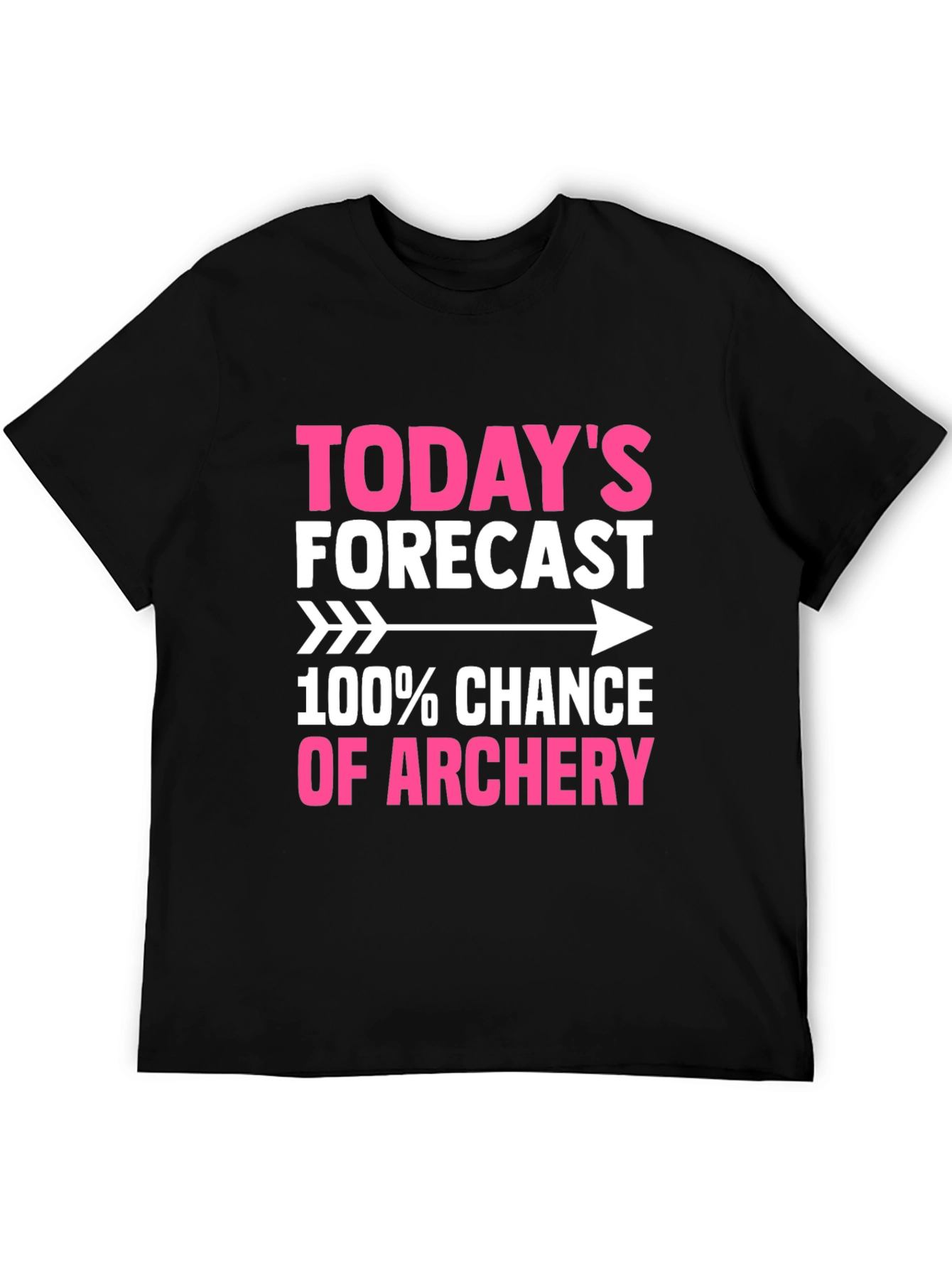 Archery Forecast T-Shirt: 100% Chance
