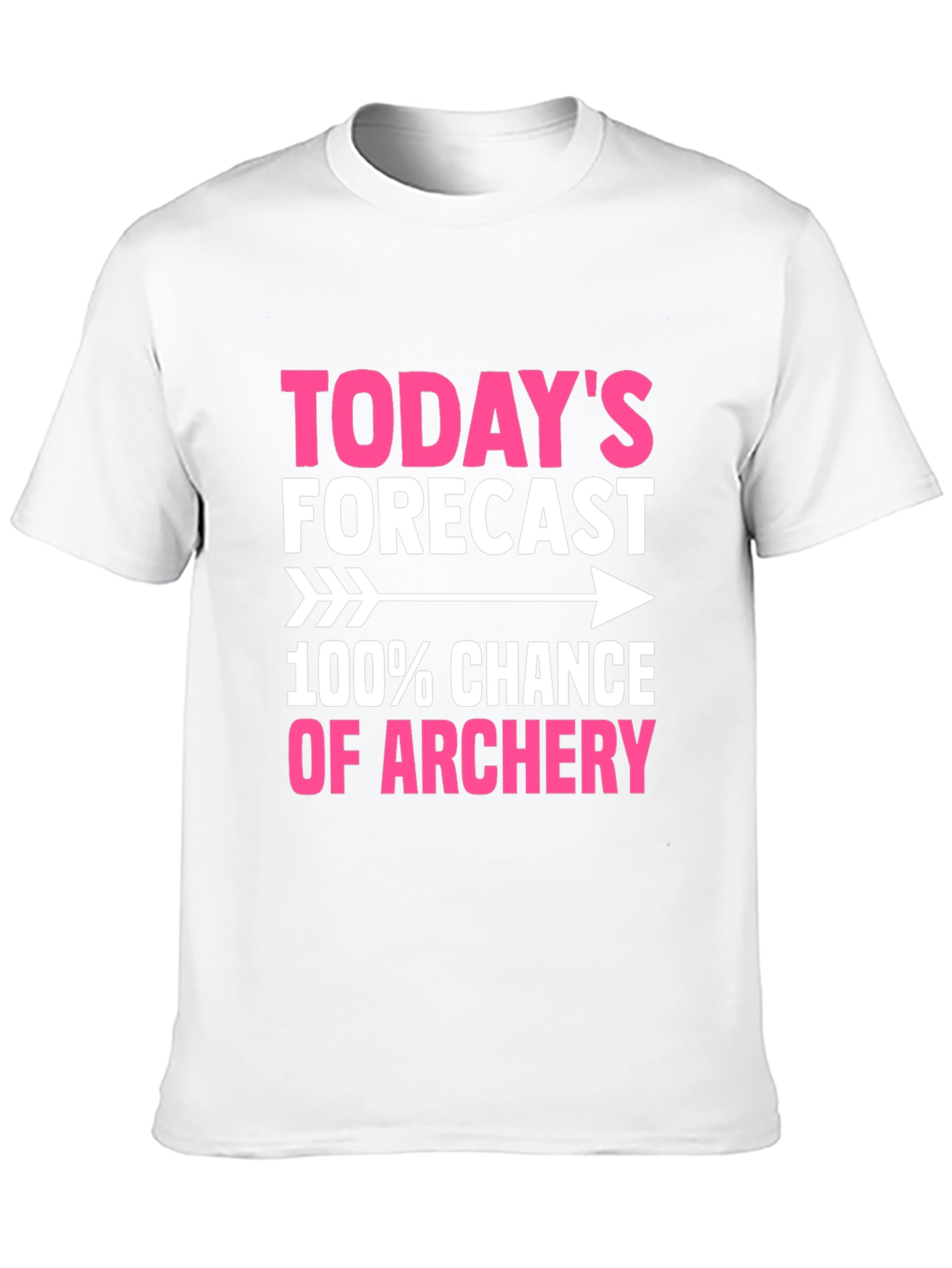 Archery Forecast T-Shirt: 100% Chance