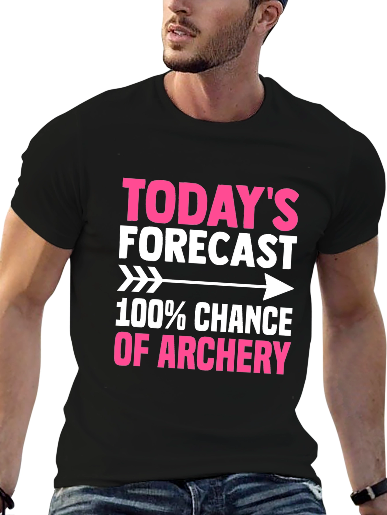 Archery Forecast T-Shirt: 100% Chance