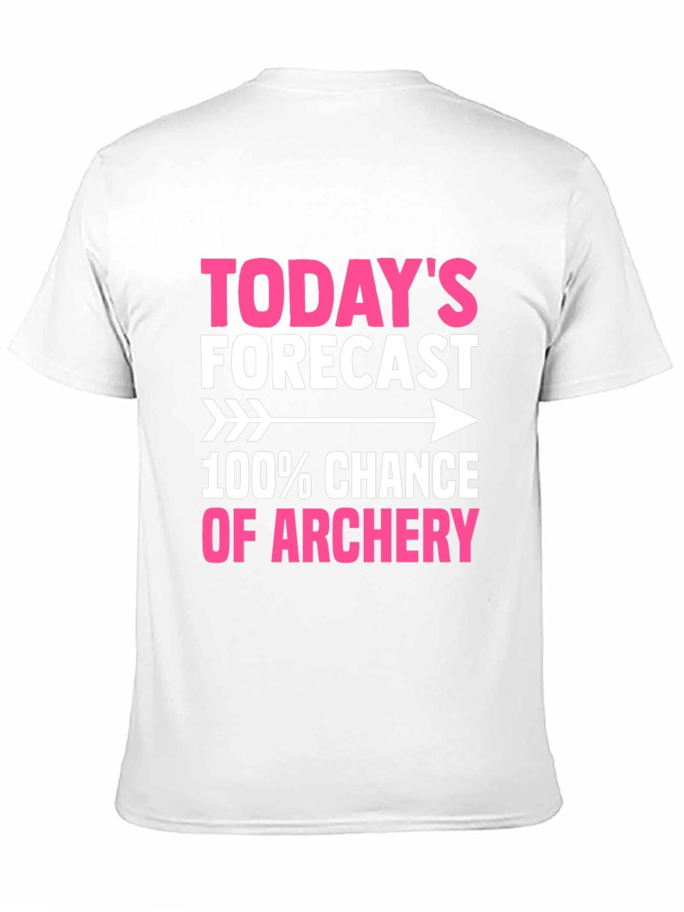 Archery Forecast T-Shirt: 100% Chance