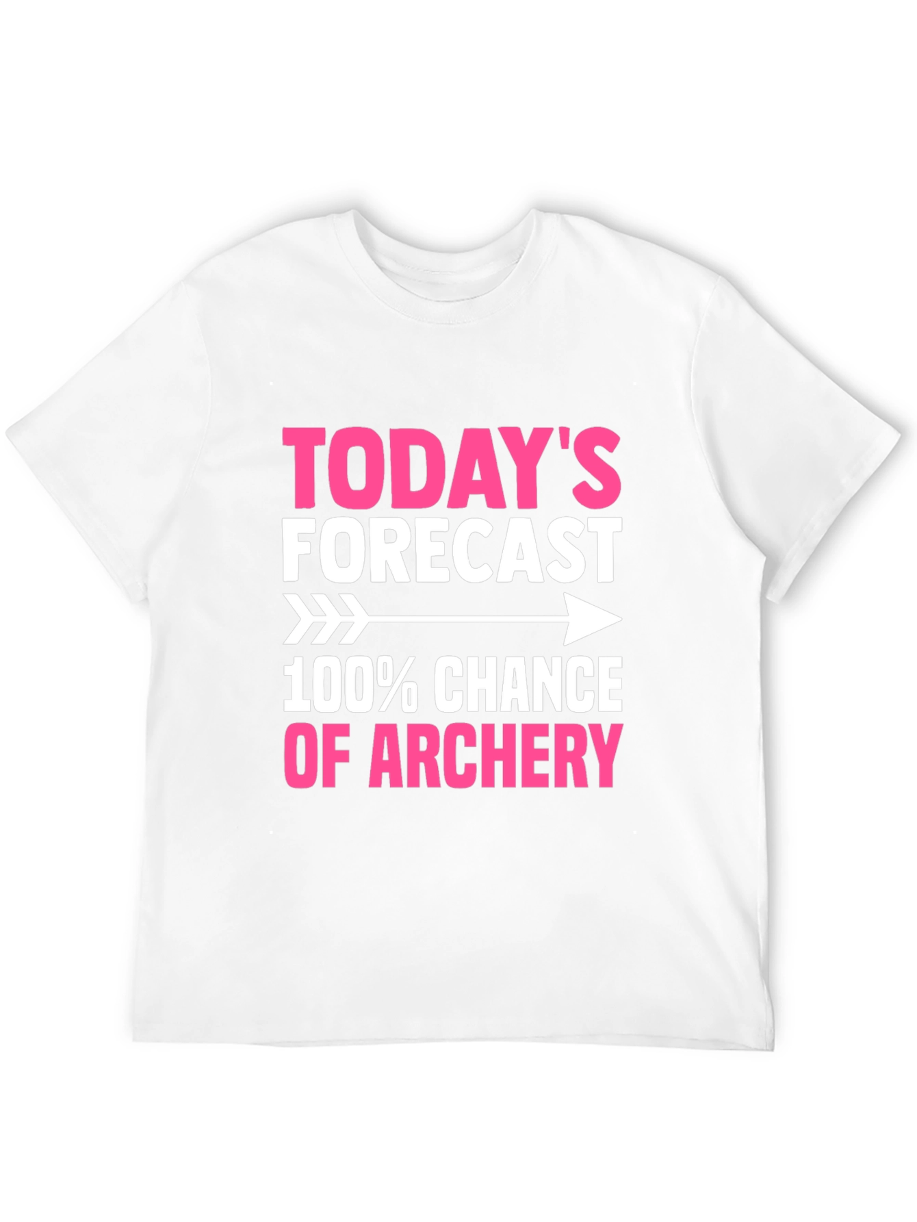 Archery Forecast T-Shirt: 100% Chance
