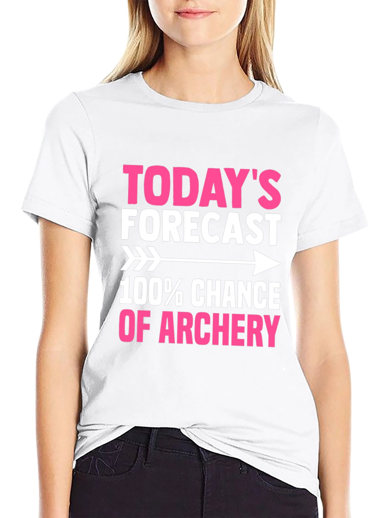 Archery Forecast T-Shirt: 100% Chance