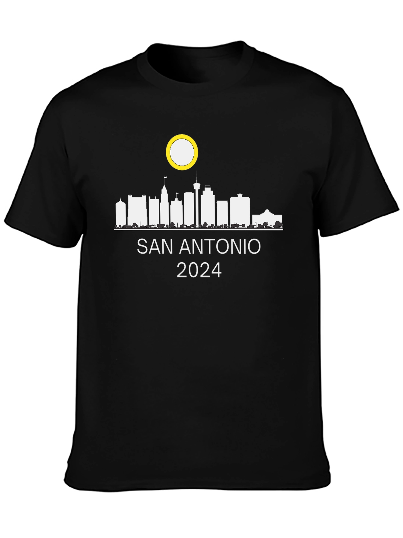 San Antonio 2024 Skyline Graphic T-Shirt