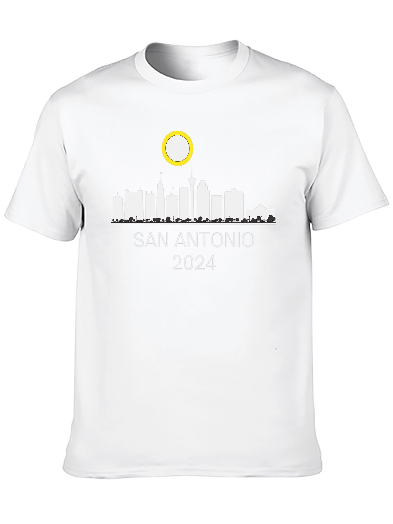 San Antonio 2024 Skyline Graphic T-Shirt