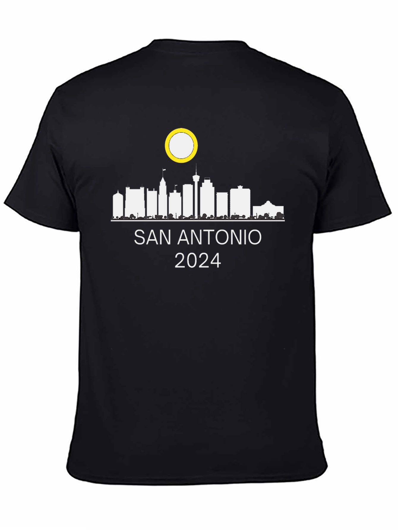 San Antonio 2024 Skyline Graphic T-Shirt