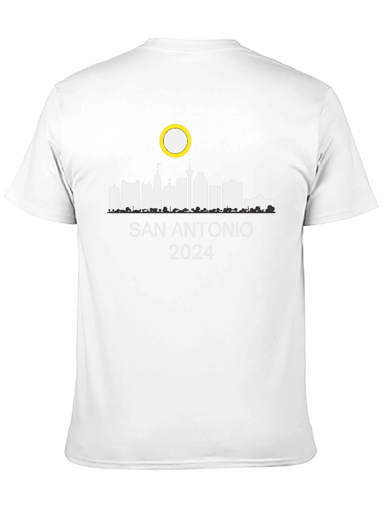 San Antonio 2024 Skyline Graphic T-Shirt