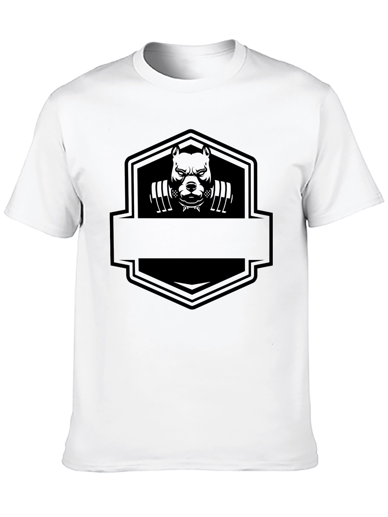 Black Pitbull Gym T-Shirt
