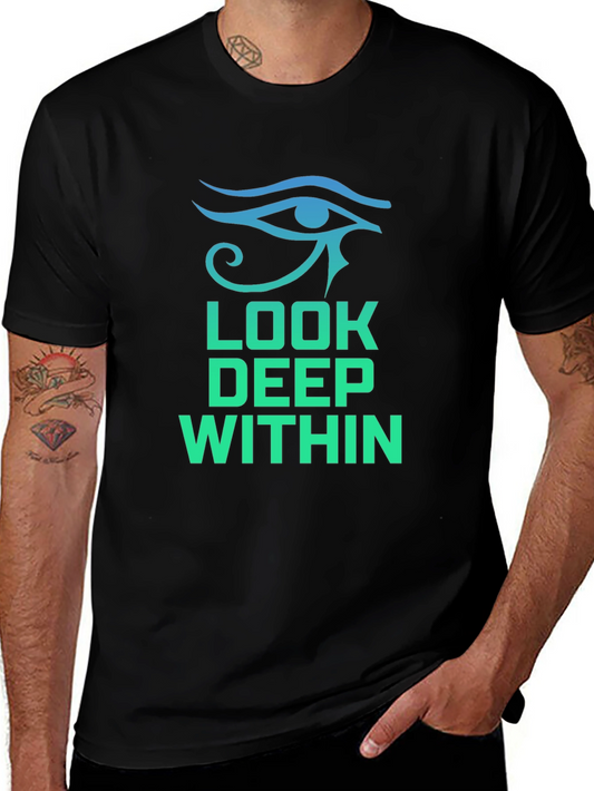 Eye of Horus Graphic T-Shirt - Look Deep Within