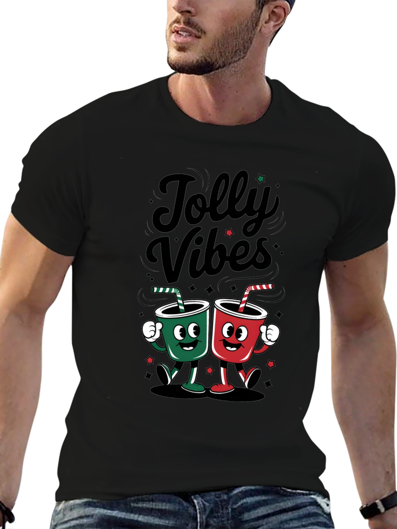 Jolly Vibes Graphic Tee