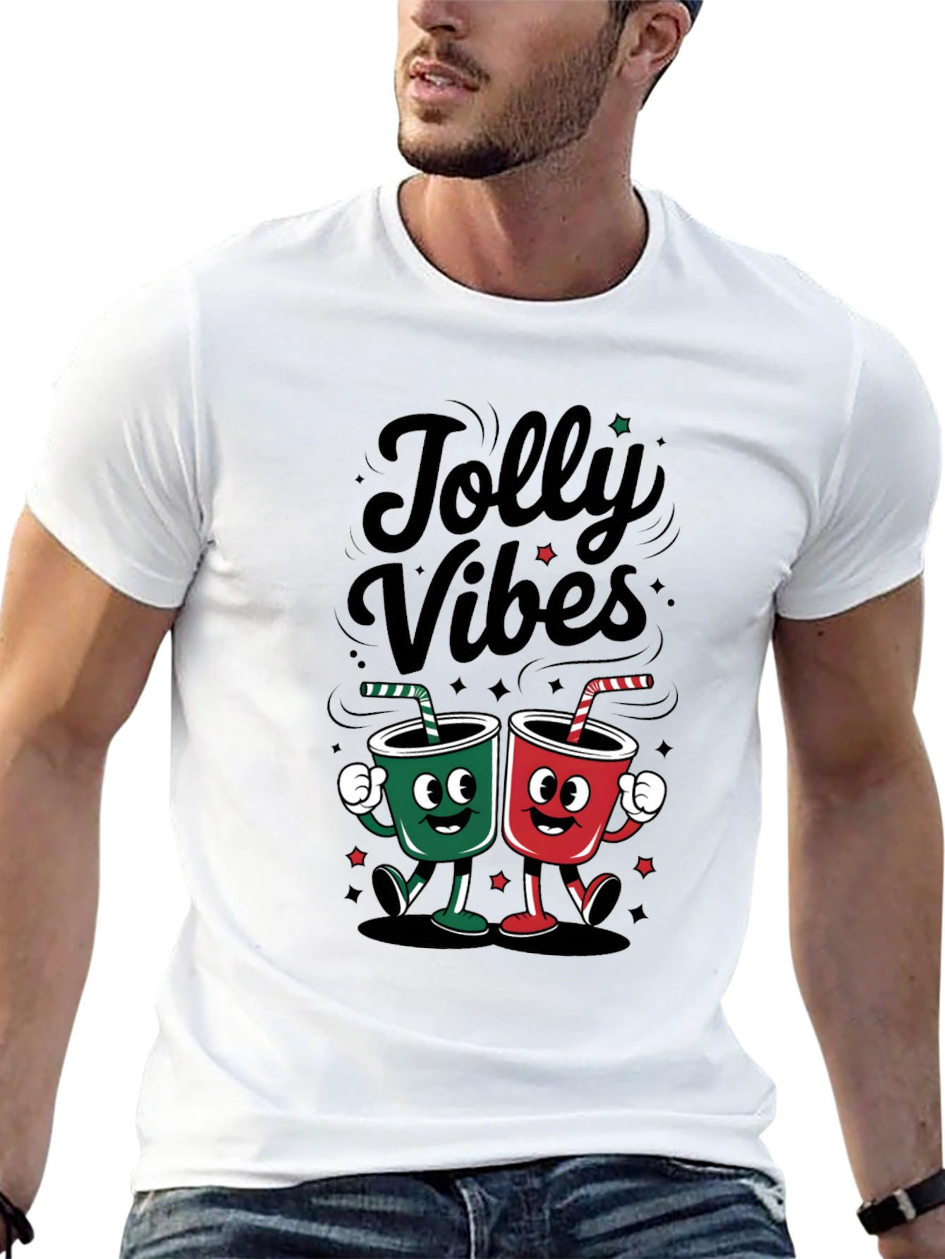 Jolly Vibes Graphic Tee