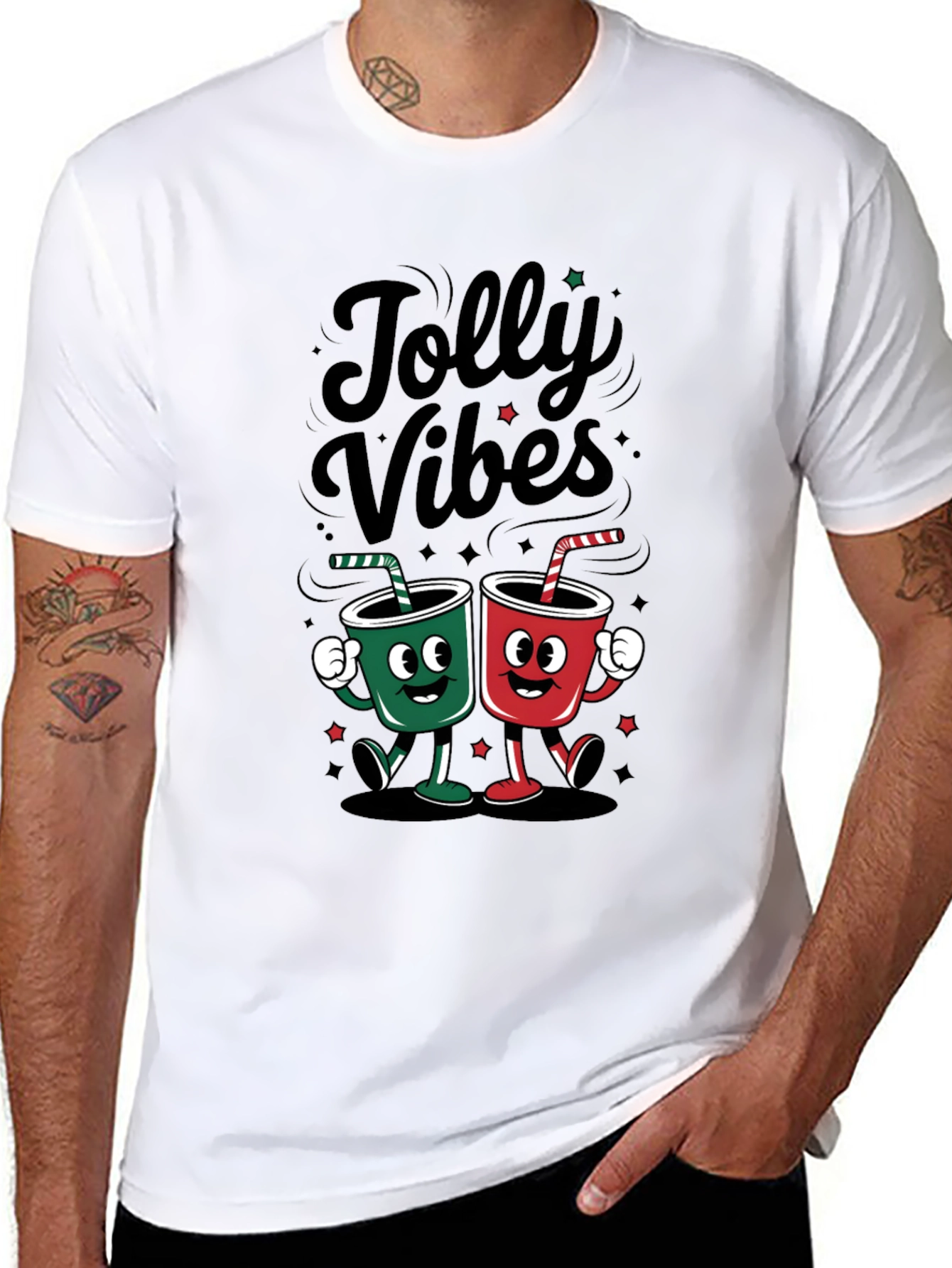 Jolly Vibes Graphic Tee