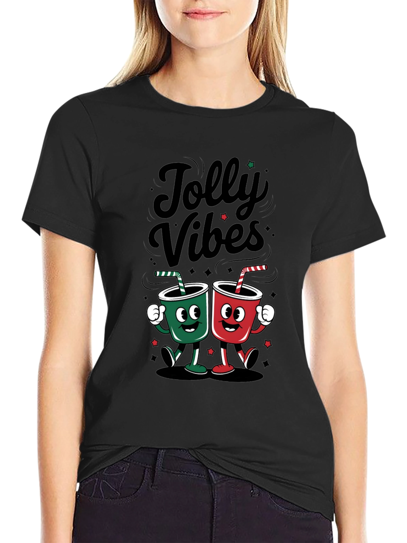Jolly Vibes Graphic Tee