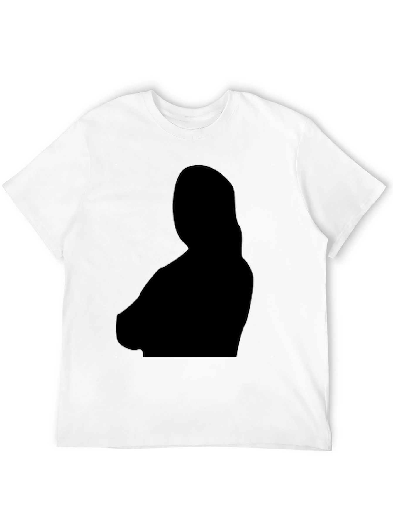 Stylish Black Silhouette T-Shirt
