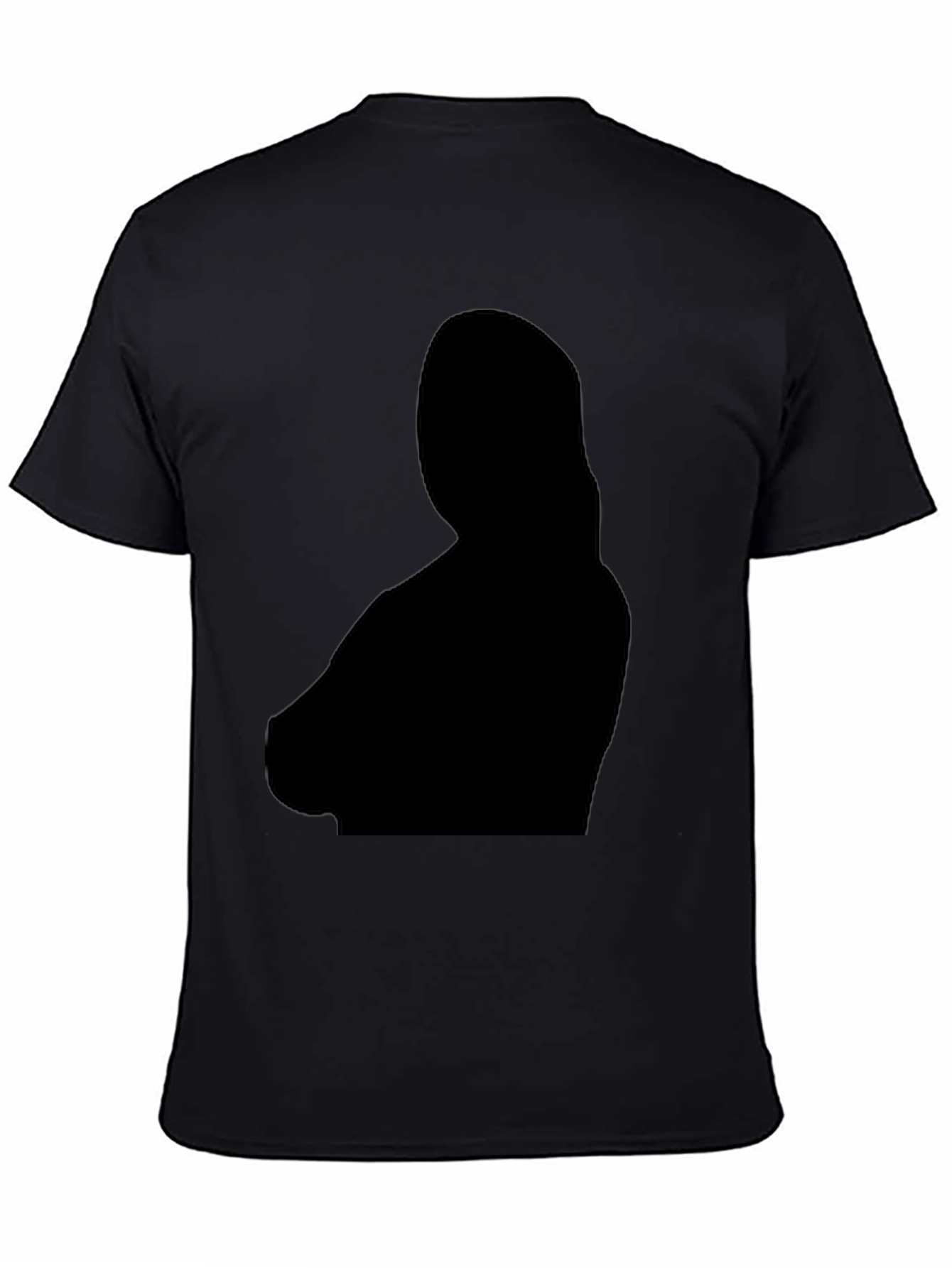 Stylish Black Silhouette T-Shirt