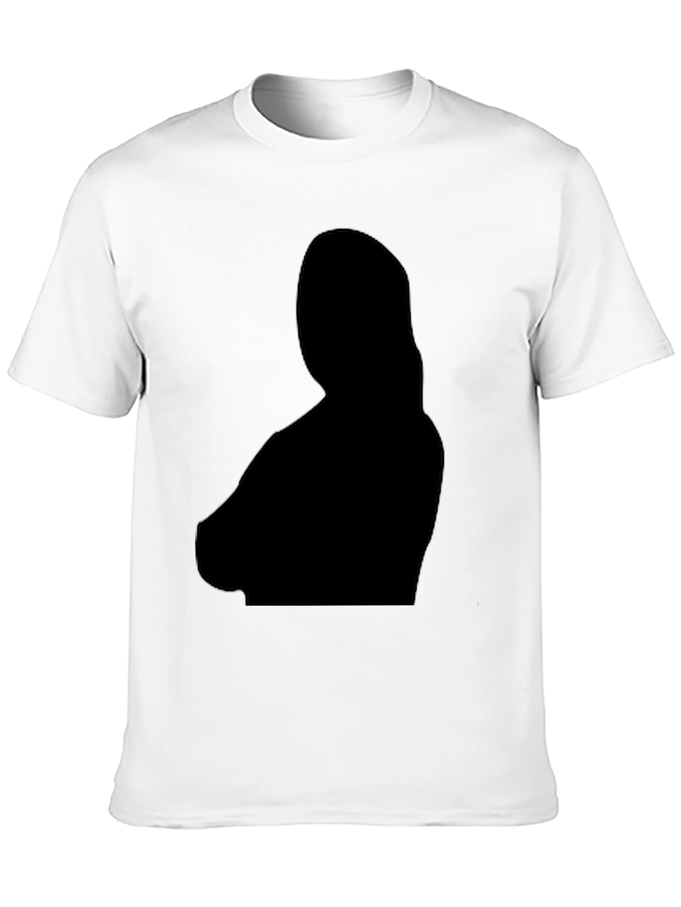 Stylish Black Silhouette T-Shirt