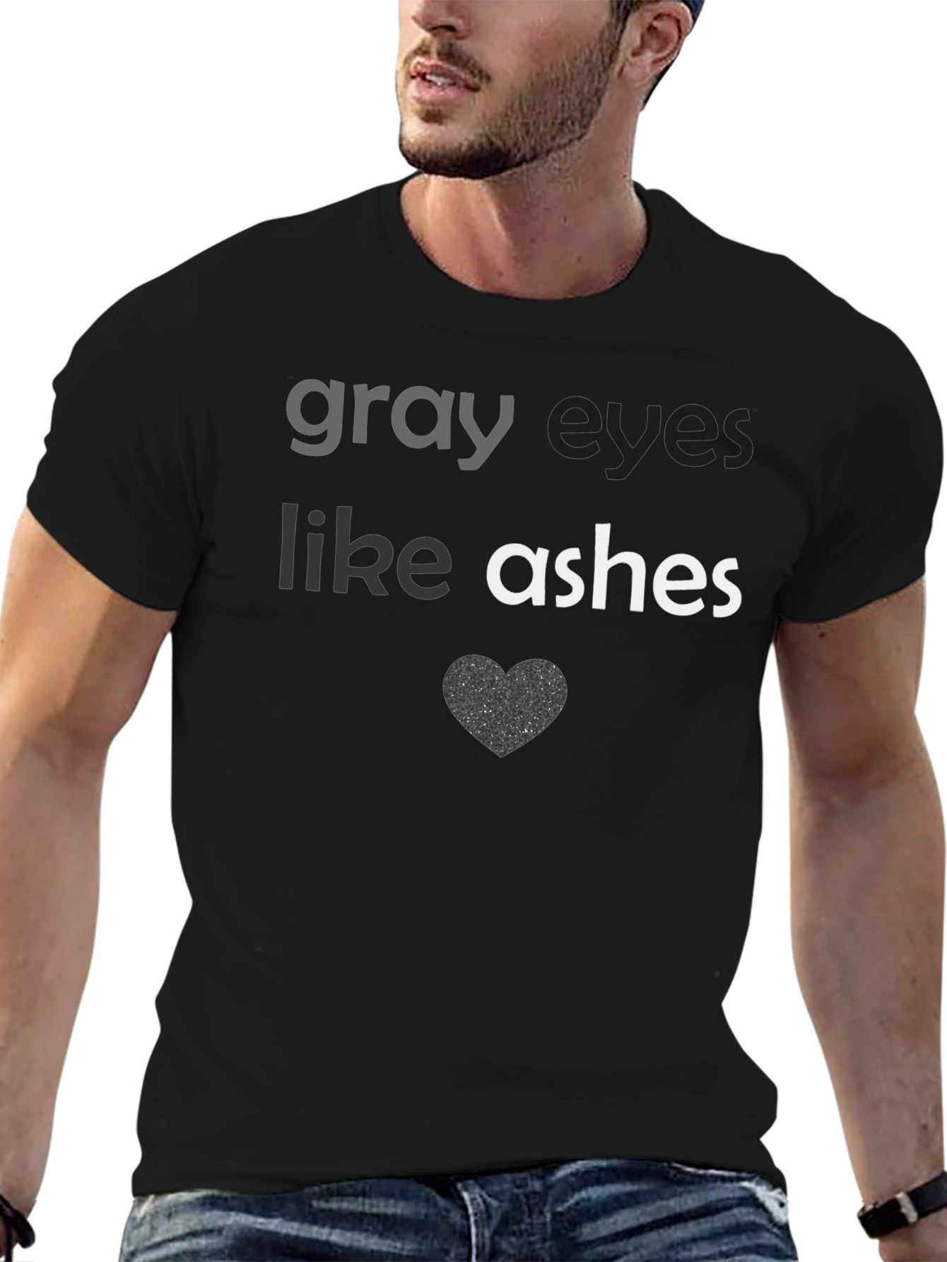 Gray Eyes Like Ashes Graphic Tee