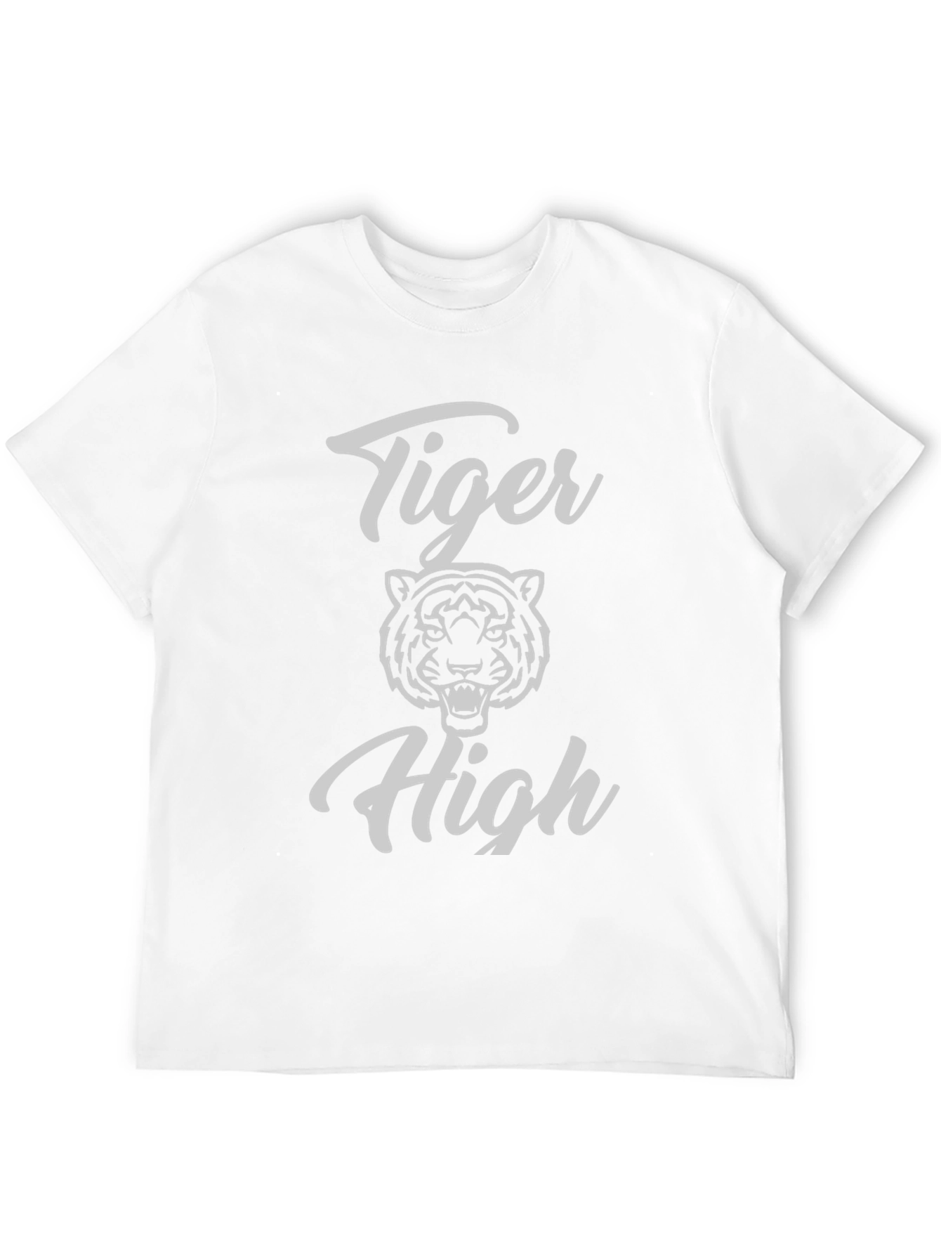 Tiger High T-Shirt - Black Graphic Tee