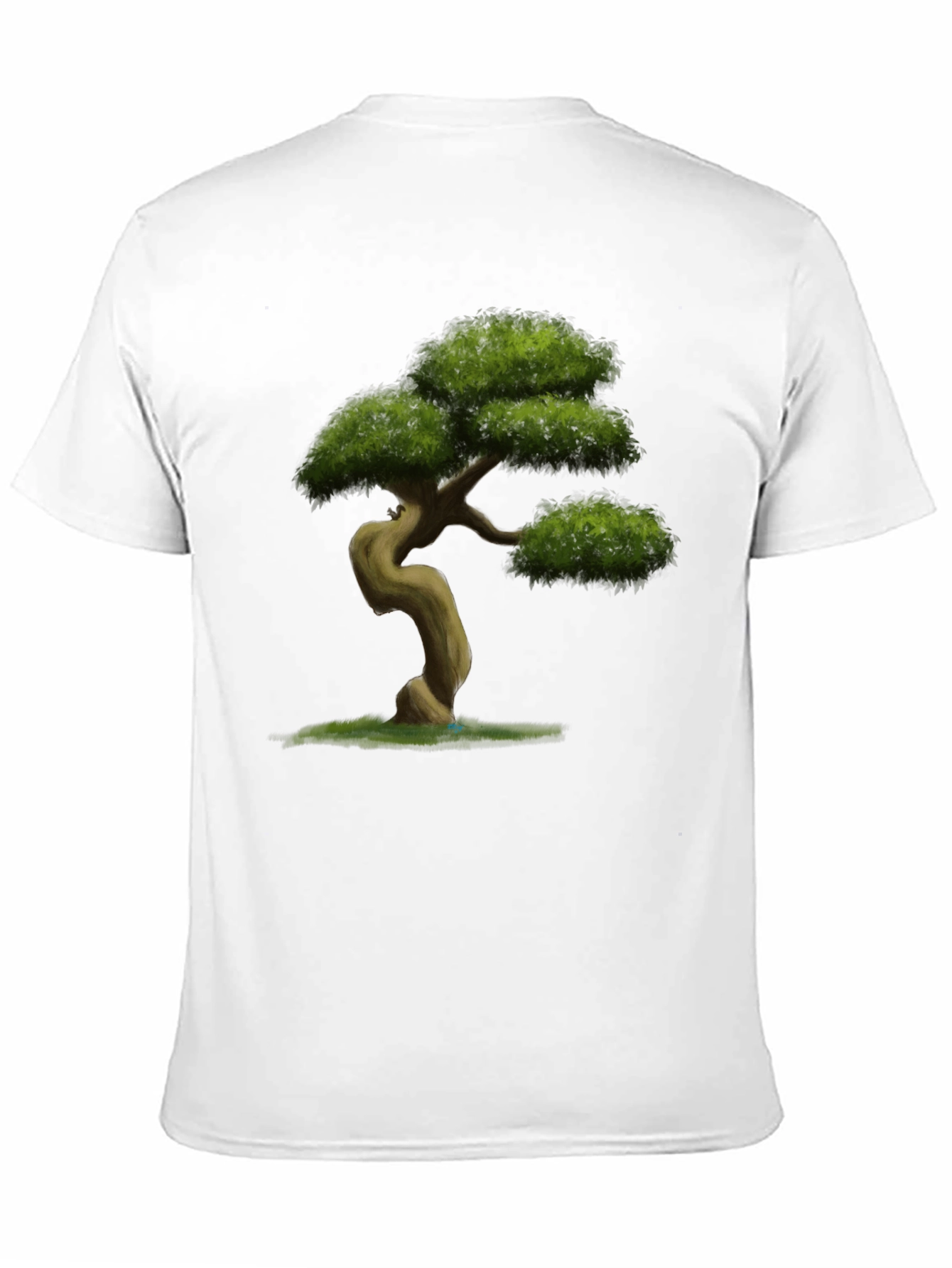Bonsai Tree Graphic Tee - Nature Inspired Casual Wear