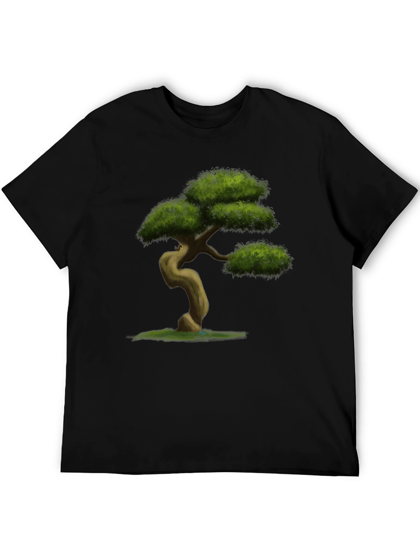 Bonsai Tree Graphic Tee - Nature Inspired Casual Wear