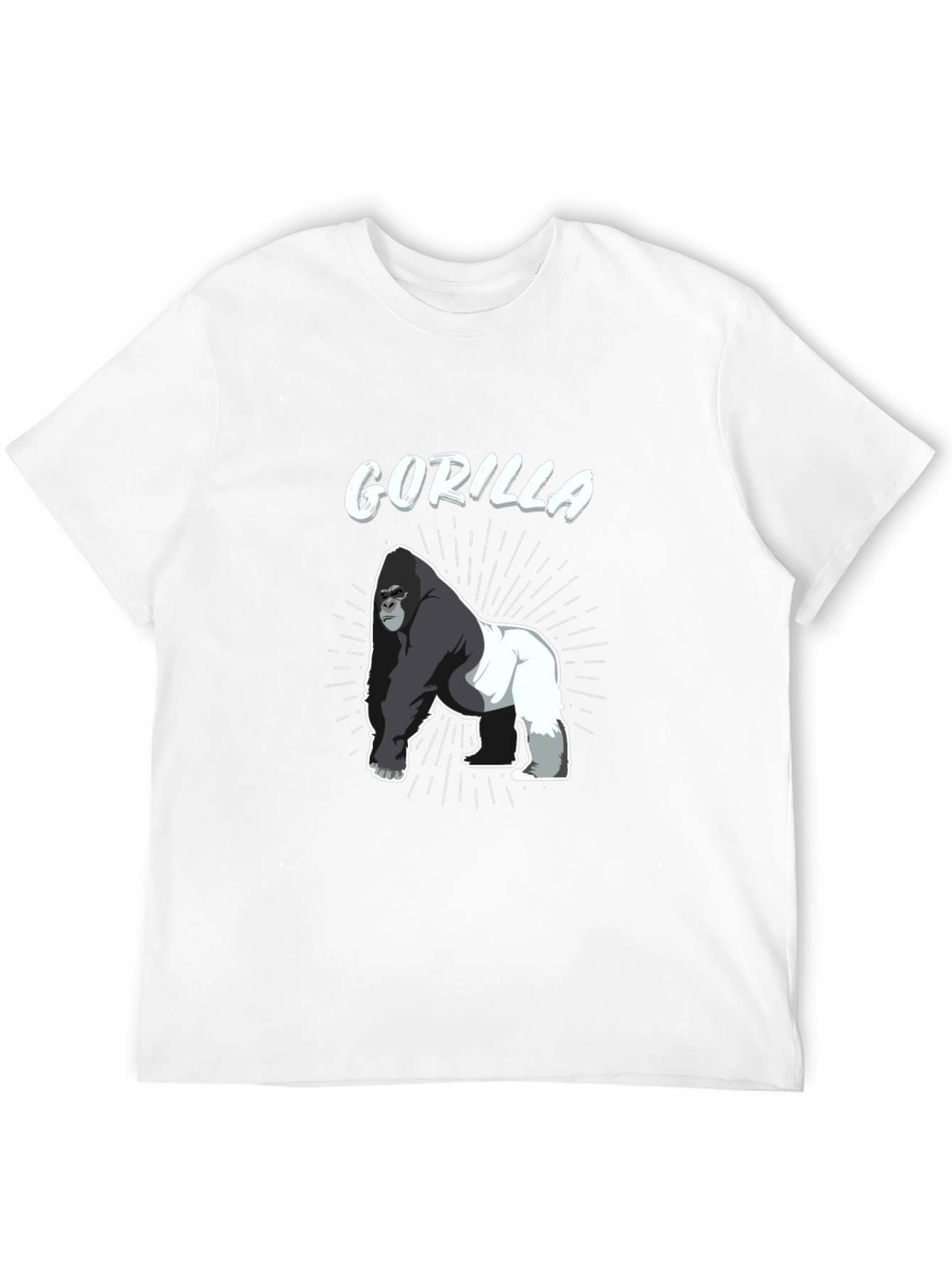 Gorilla Graphic Tee - Mens Black T-Shirt