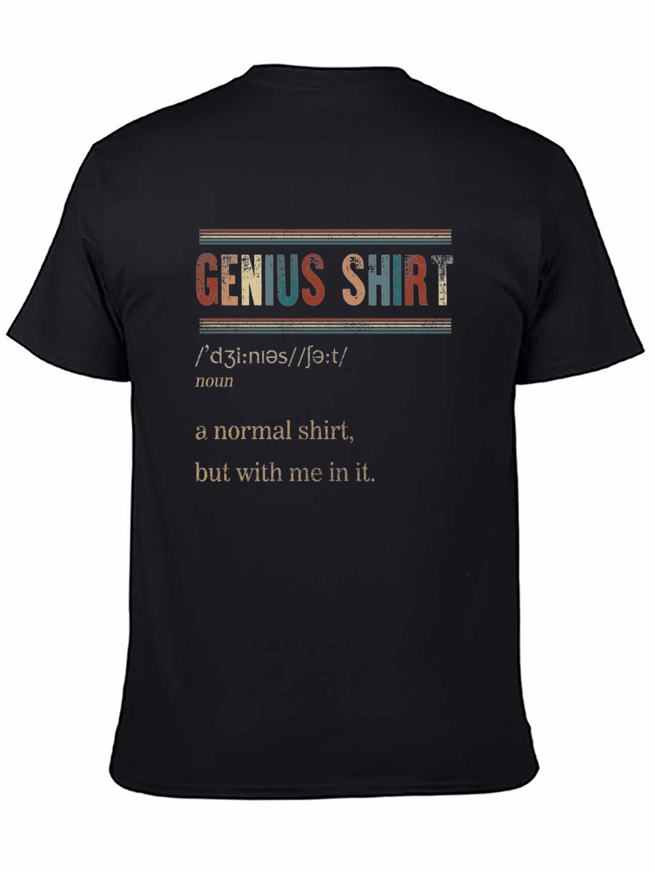 Genius Definition Graphic T-Shirt - Novelty Shirt
