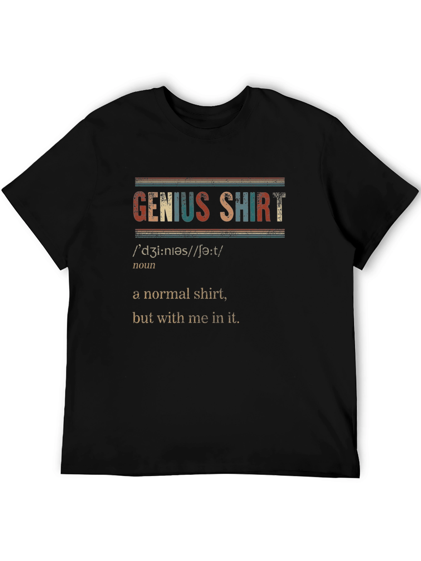 Genius Definition Graphic T-Shirt - Novelty Shirt